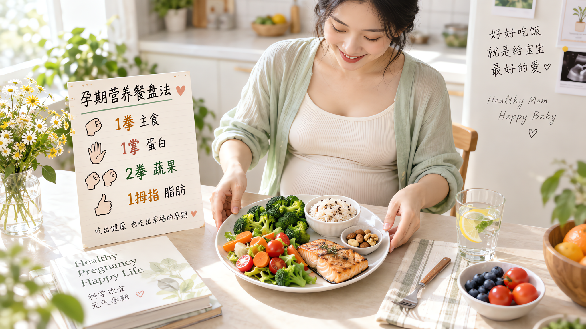 孕期别迷信“吃得干净”：一套三餐结构稳住能量和状态