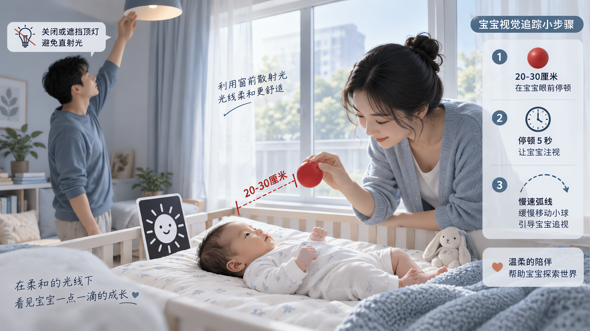 秋分后别急着买补光仪 2分钟窗前追视自测