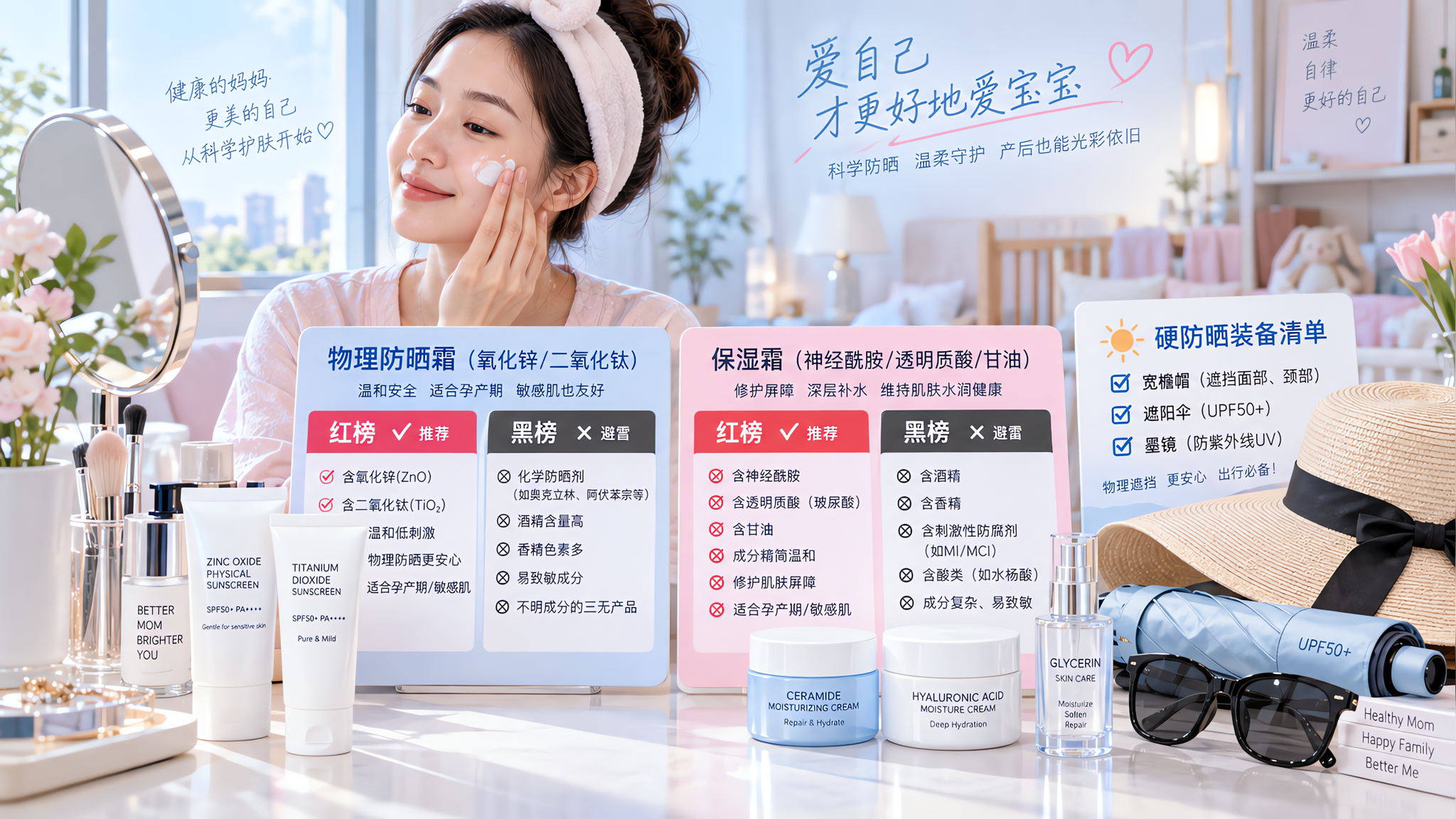 哺乳期黄褐斑别硬扛：防晒和屏障才是关键