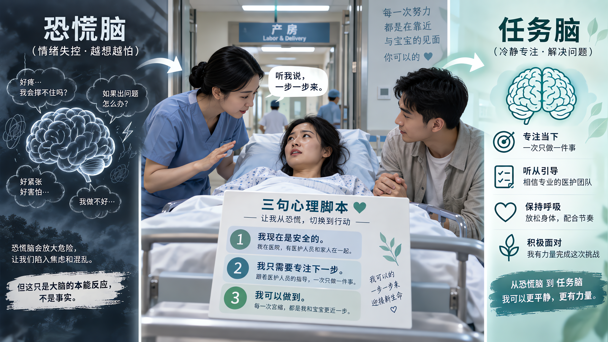 听到要转手术别慌：3句话把情绪拉回配合