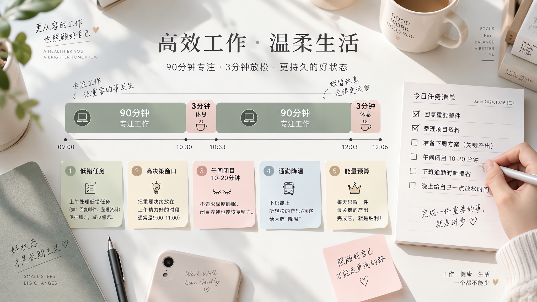 孕早期困到断电？用这张节律表上班不崩