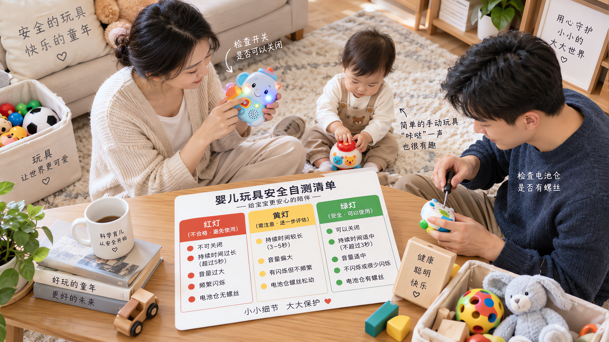 3秒筛掉“注意力劫持”玩具：红黄绿自测表