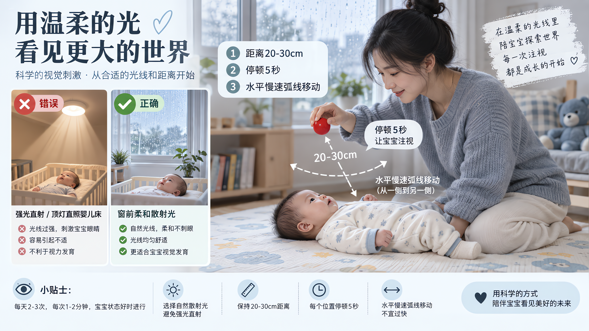 阴雨天别急着买补光仪：2分钟窗前追视自测