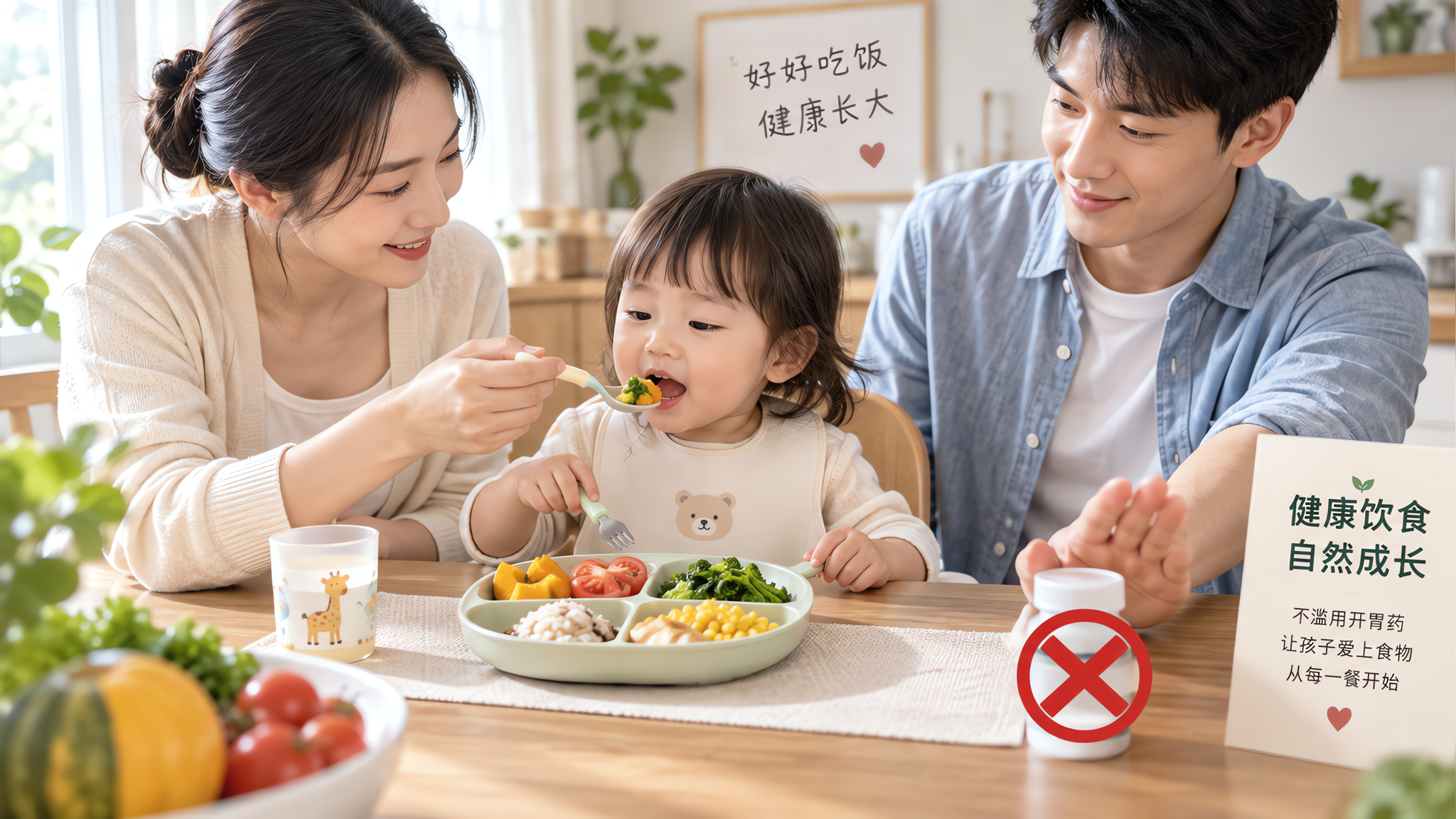 孩子秋天吃得少，别急着开胃药：48小时喂养卡照做就够