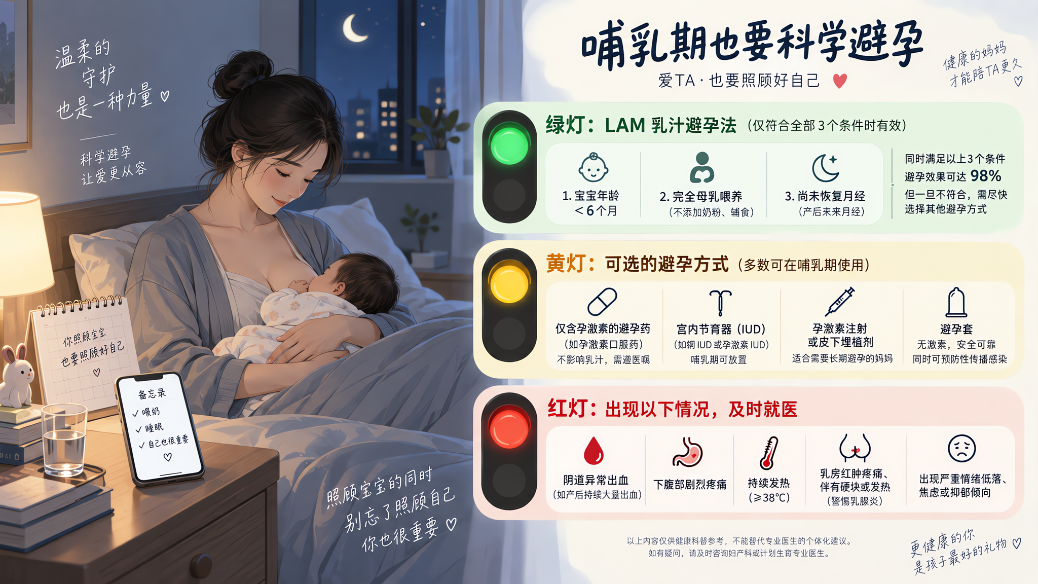 42天复查后同房：喂奶不等于避孕，排卵可能先于月经