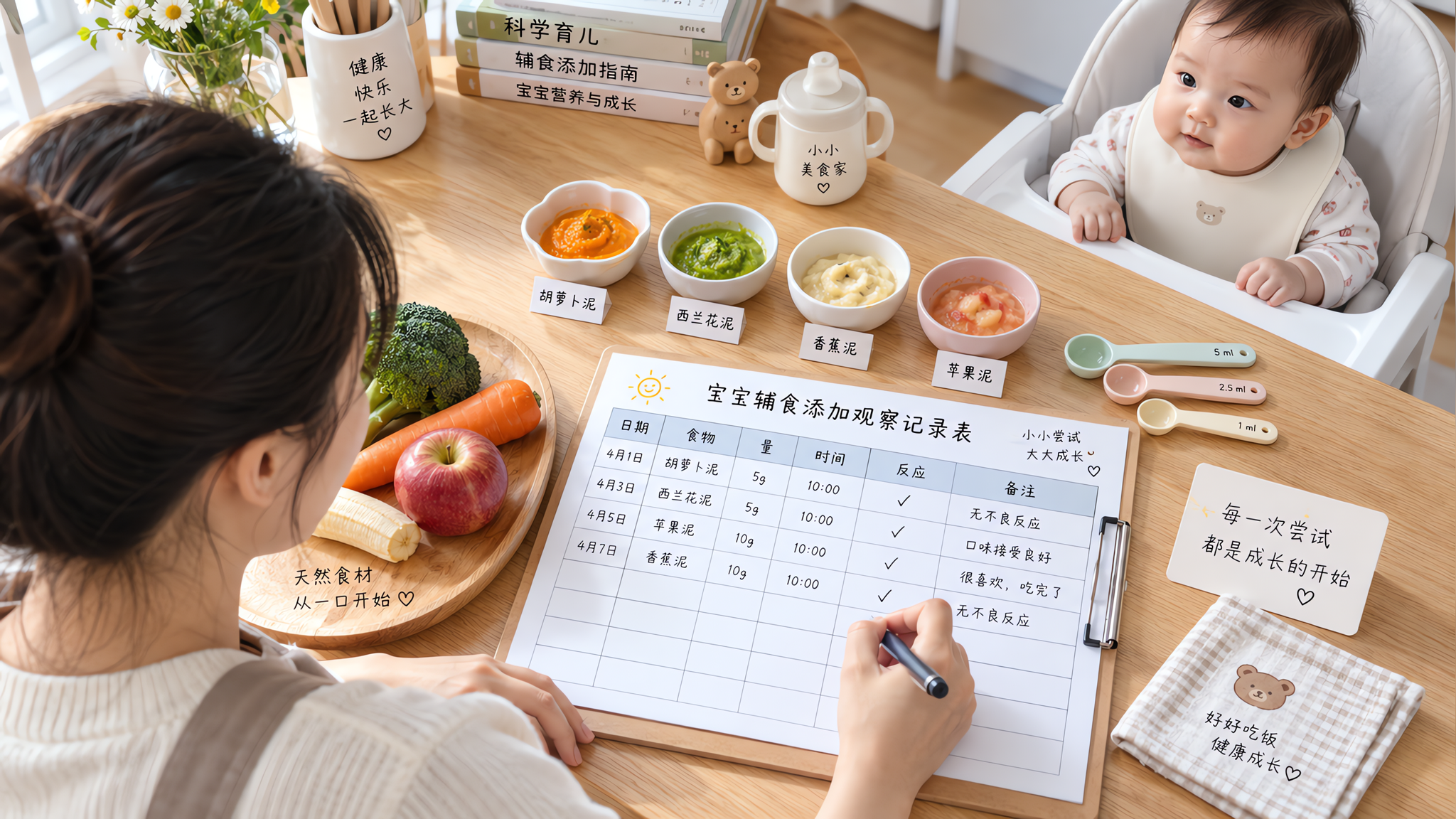 高致敏食物别一口闷：按梯度微量递进+记录表更稳