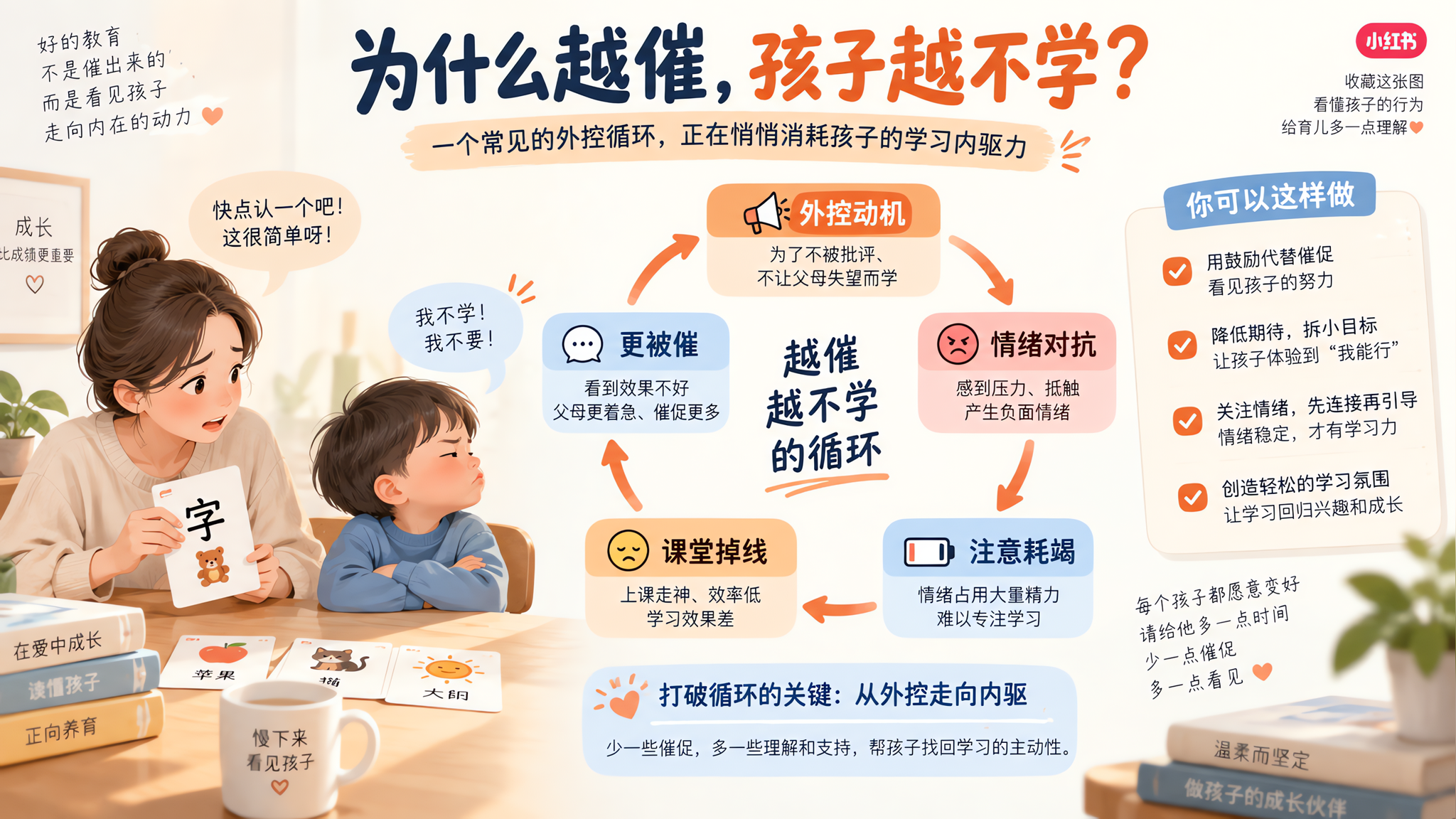 6月别再冲刺识字了：越练越厌学的3个机制