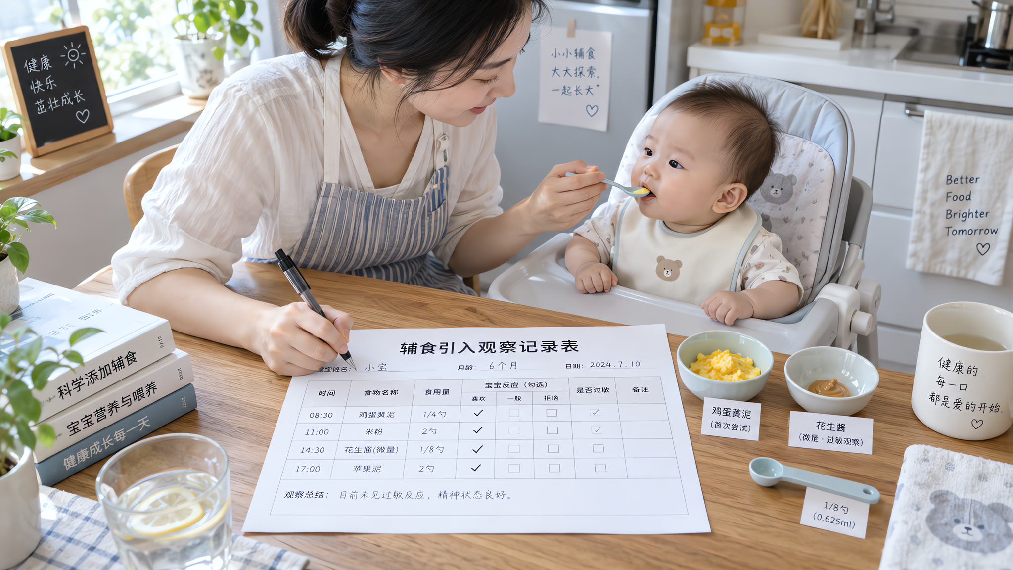 高致敏食物别硬冲：按“梯度”微量递进+记录表更稳
