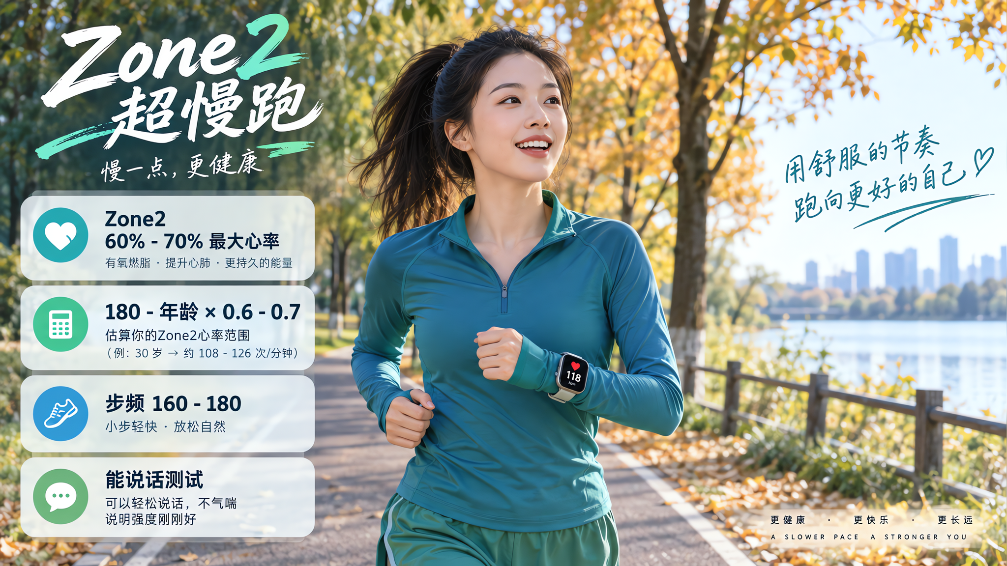 不暴汗也能燃脂：秋天用Zone2超慢跑更舒服