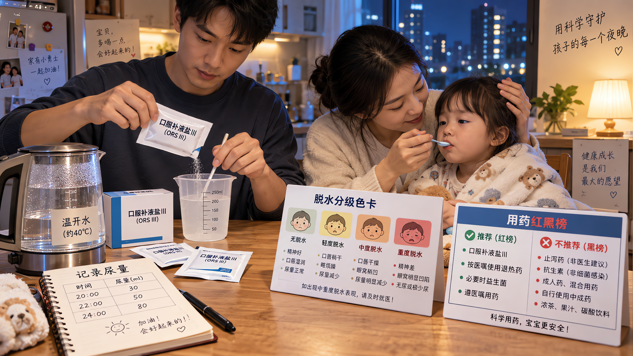 宝宝又吐又拉别急着止泻：补液才是第一救命线