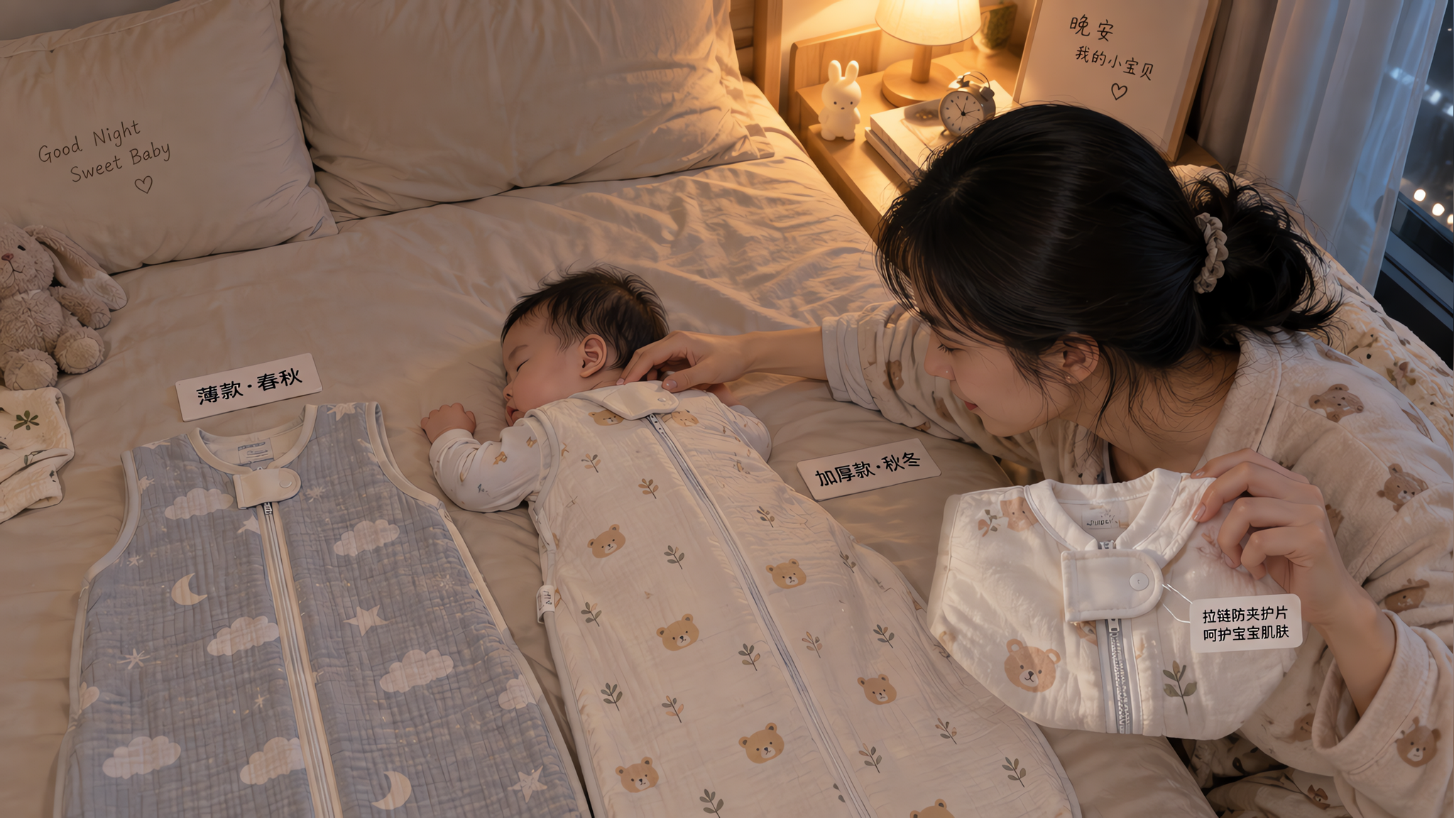 自费踩坑5件婴儿睡袋：这4个细节最坑睡眠