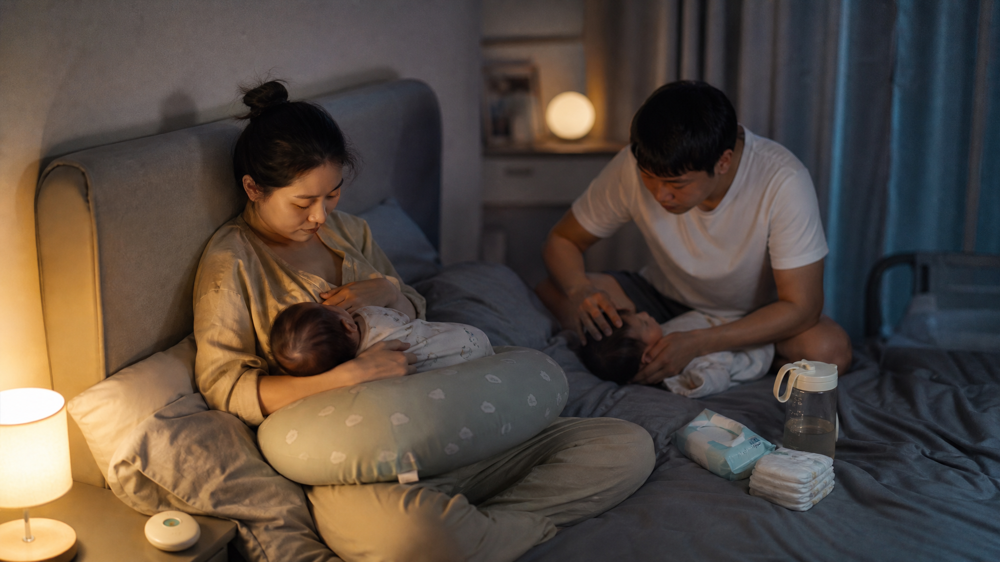 夜奶越喂越疼？不是你矫情，是需要夜间接力