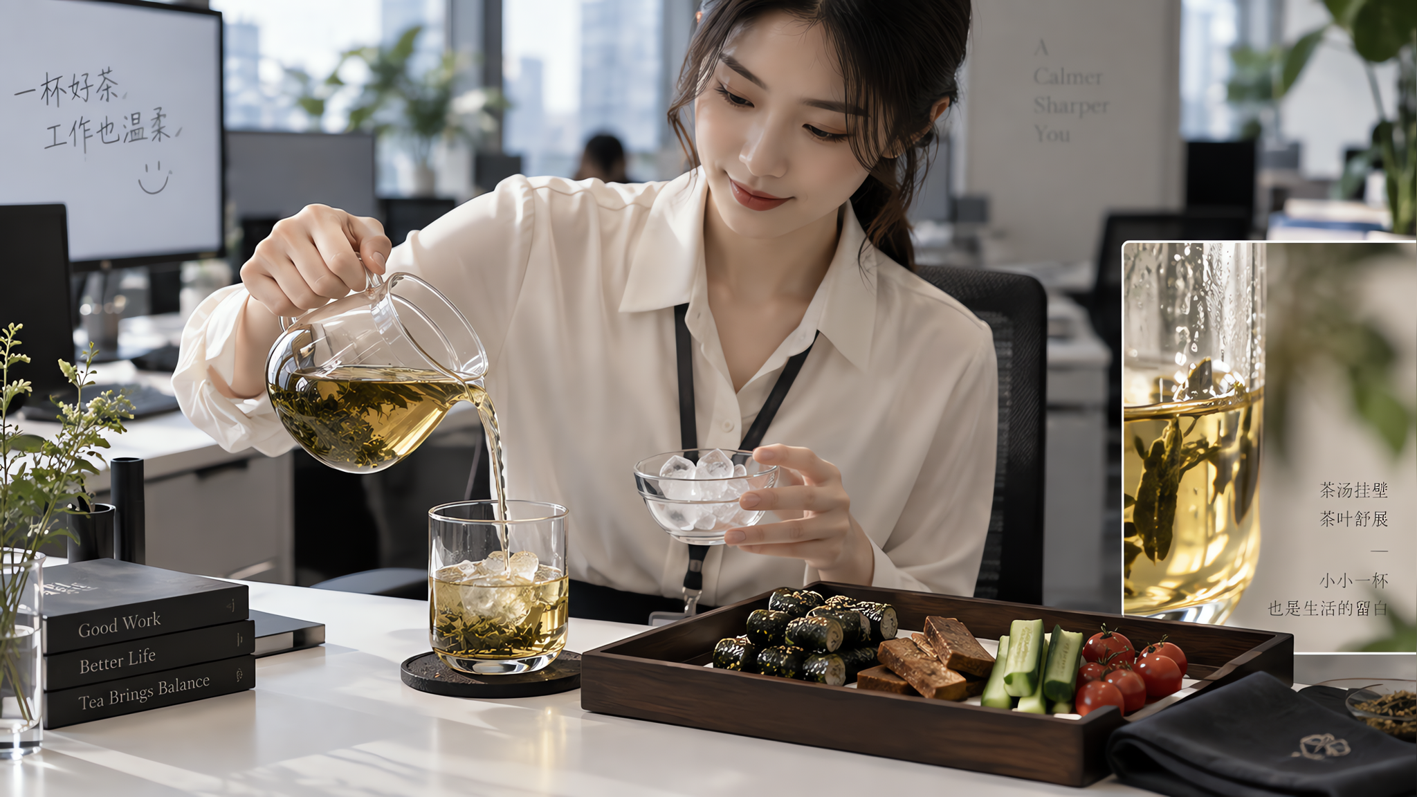 空调房三点半口干脑雾？这10套茶感咸香搭配更耐久