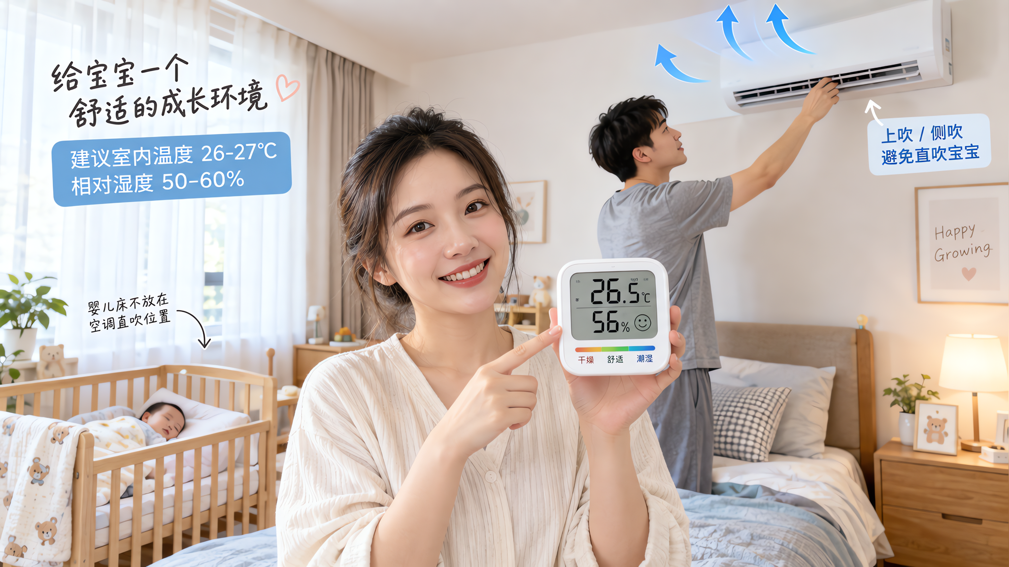 梅雨季娃总拉肚子？空调这样开更稳