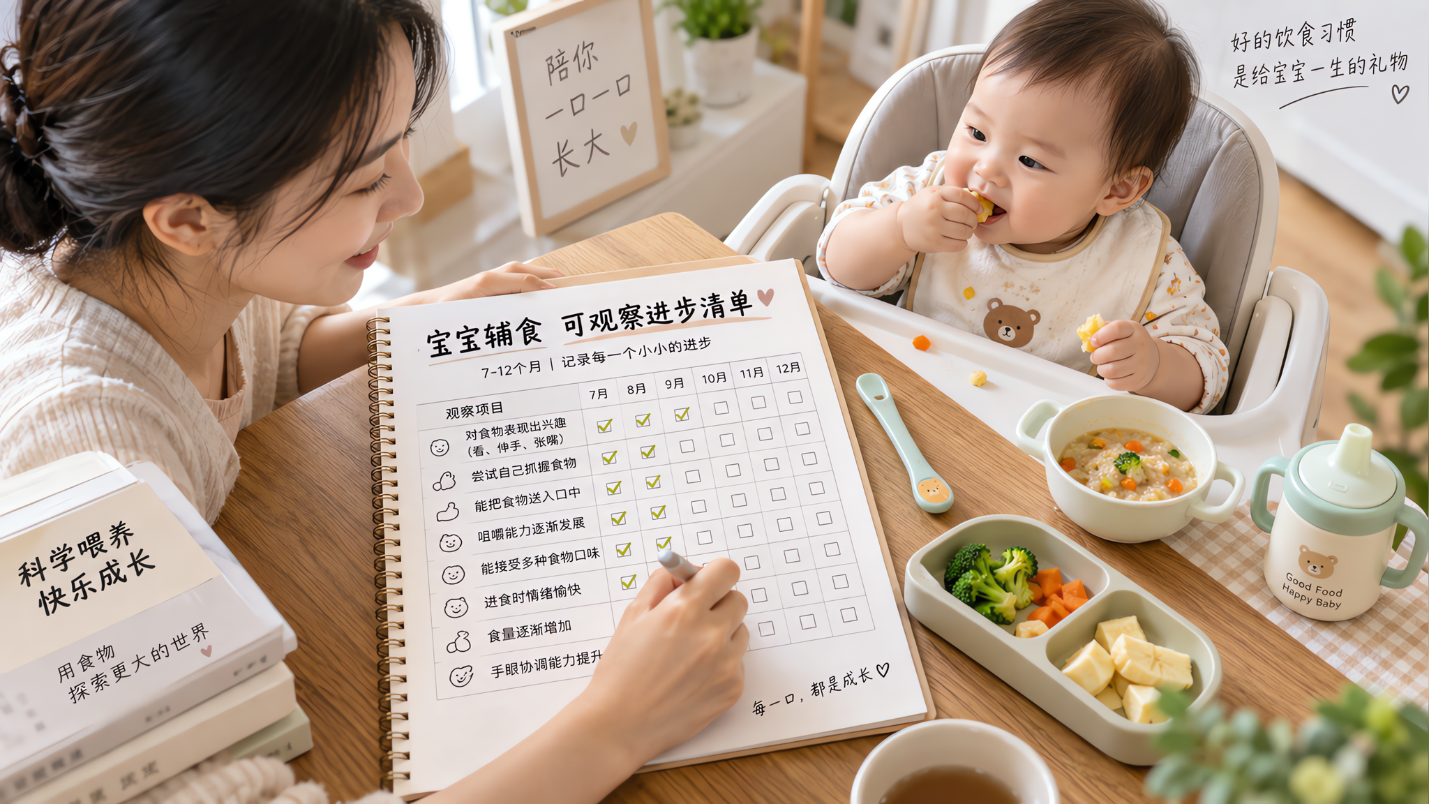 7-12个月喂养别比饭量：用4类进步证据稳住焦虑