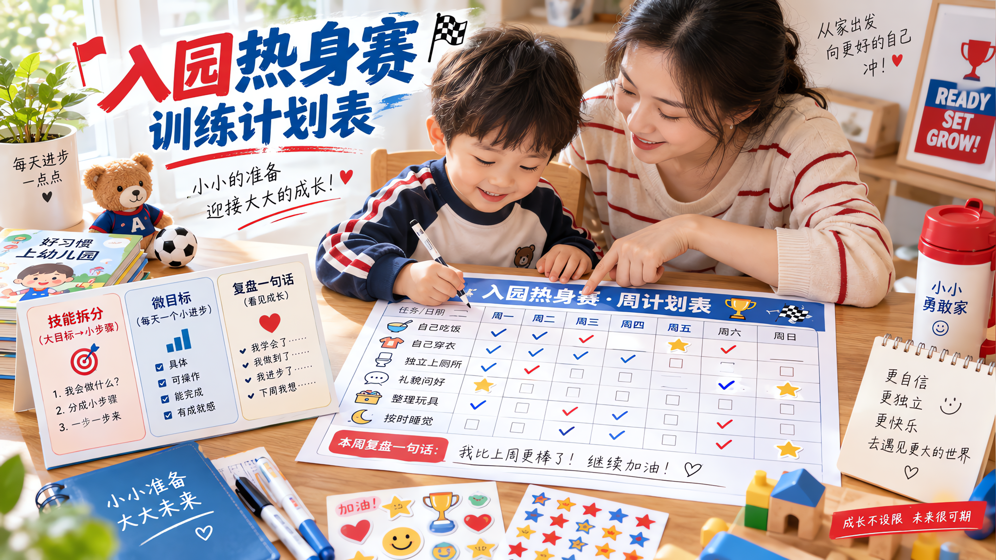 入园前别硬练到熟：用热身赛法7天冲刺更轻松