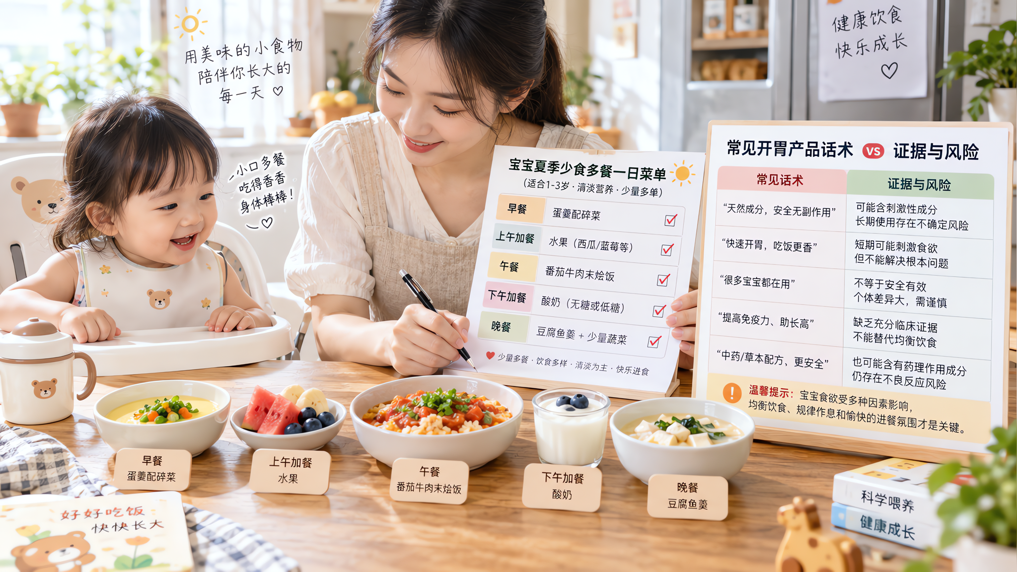 孩子夏天不爱吃？先别喂开胃药，90%缺的是餐桌规则