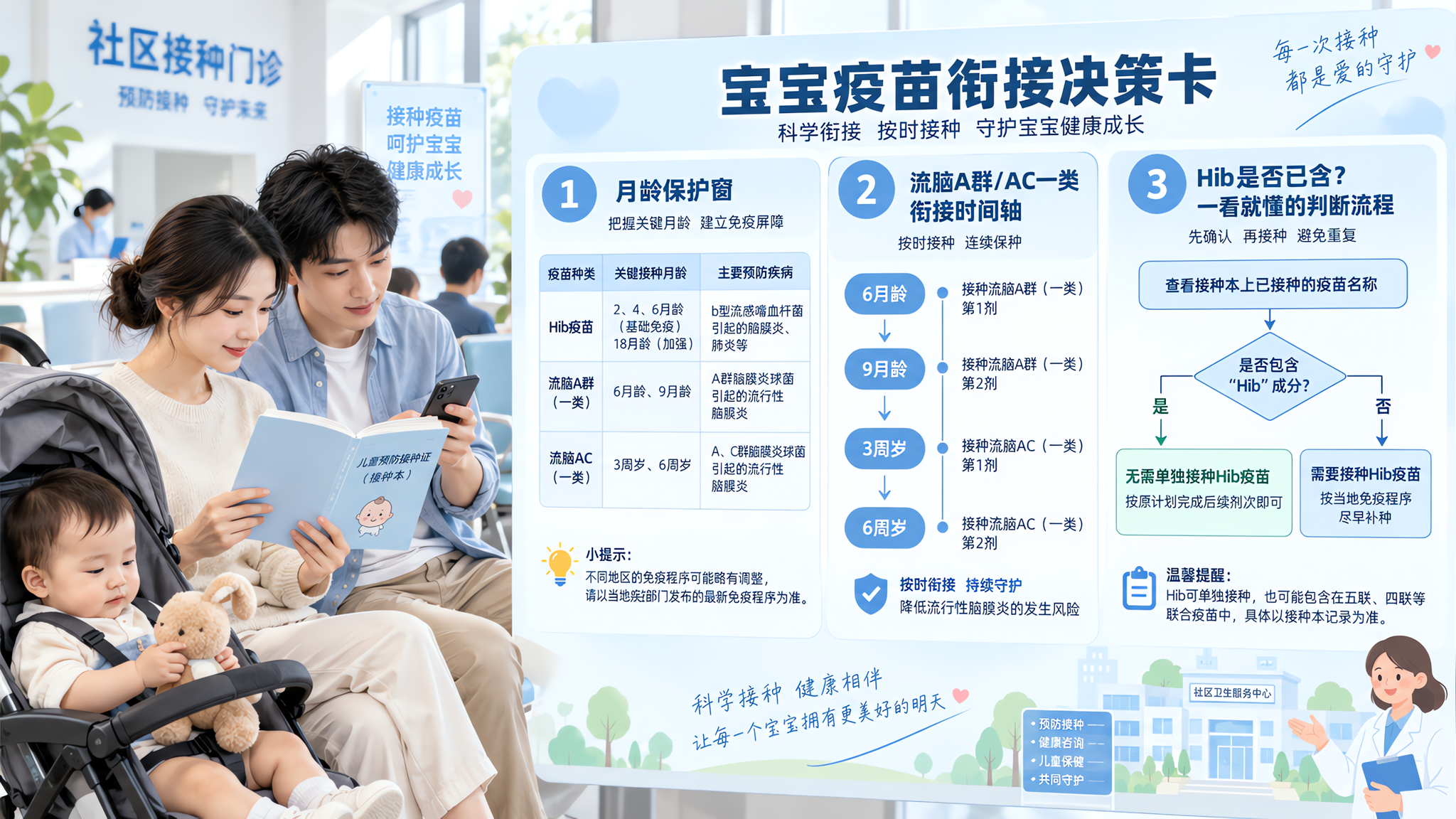 入秋别乱补疫苗：3步理清肺炎链球菌和流脑怎么选