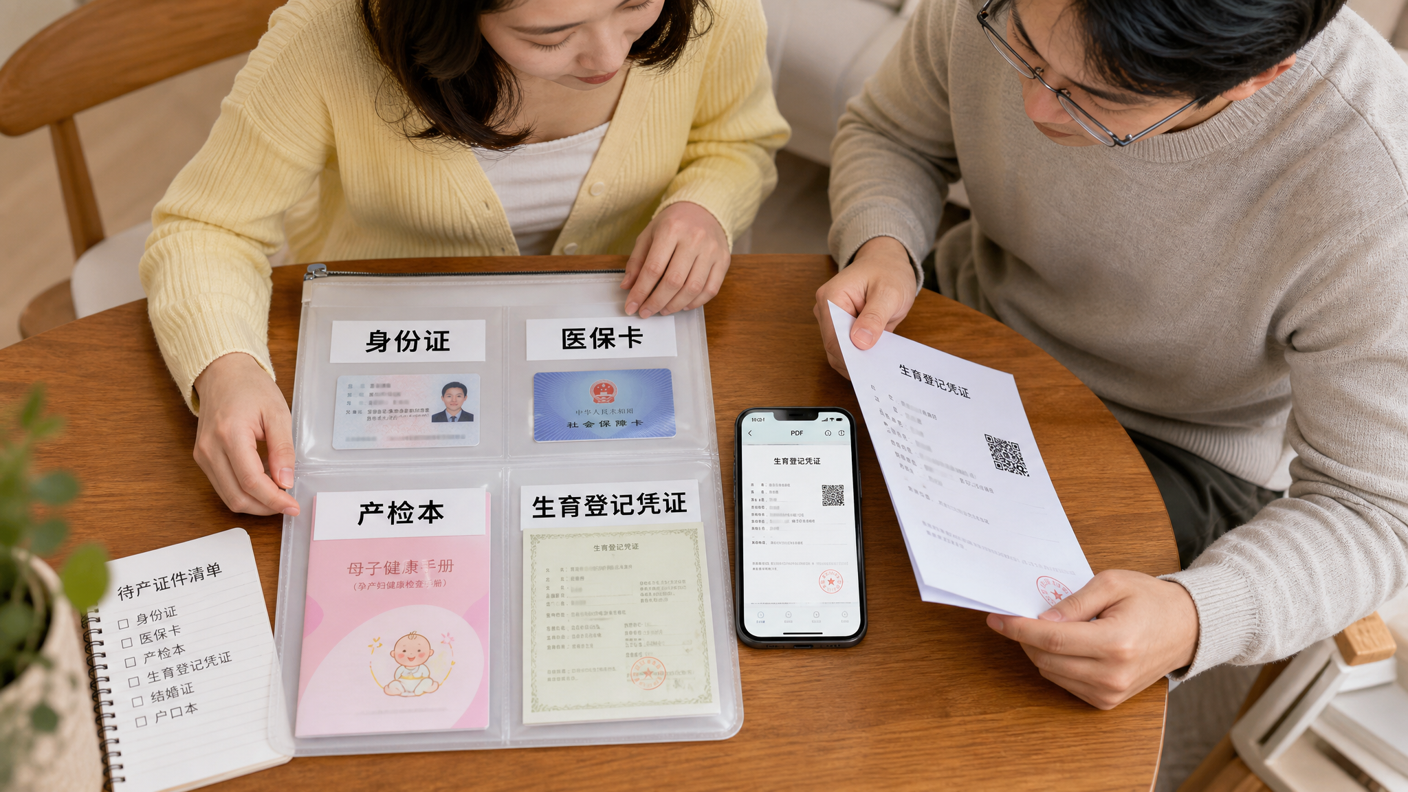 生育登记凭证别等生完再补：产前10分钟办好最省心