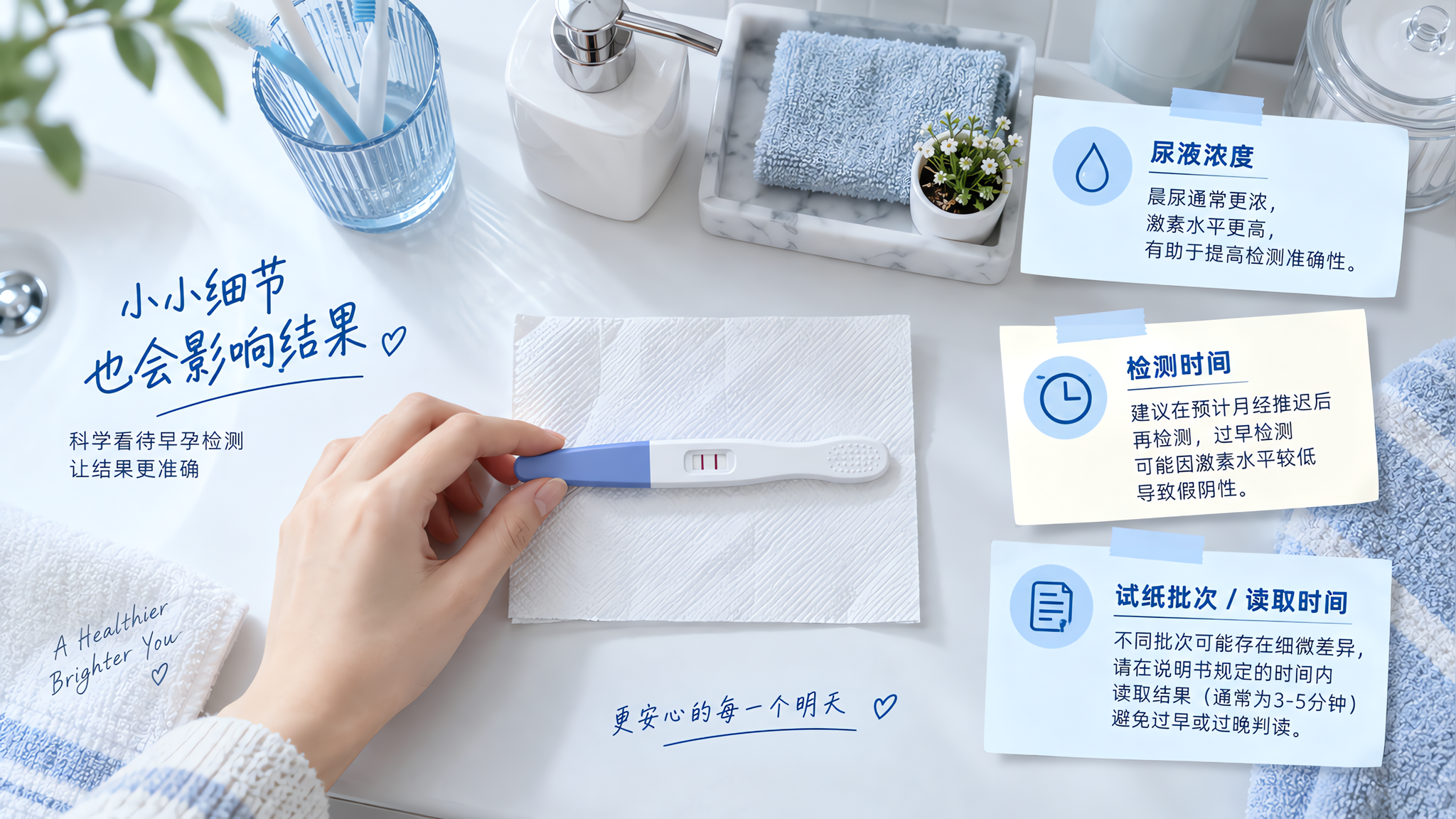 早孕试纸变浅别急着崩溃：先排查这3个干扰源
