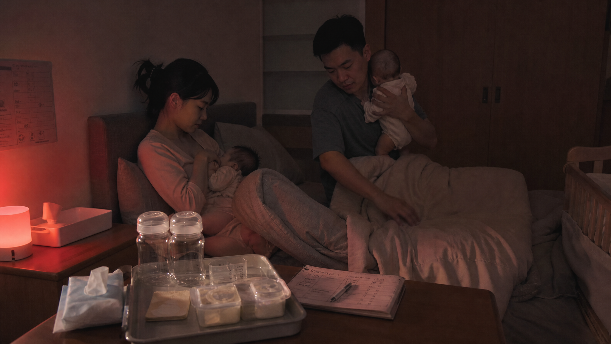 夜奶别拼意志：把唤醒最小化写进夫妻交接