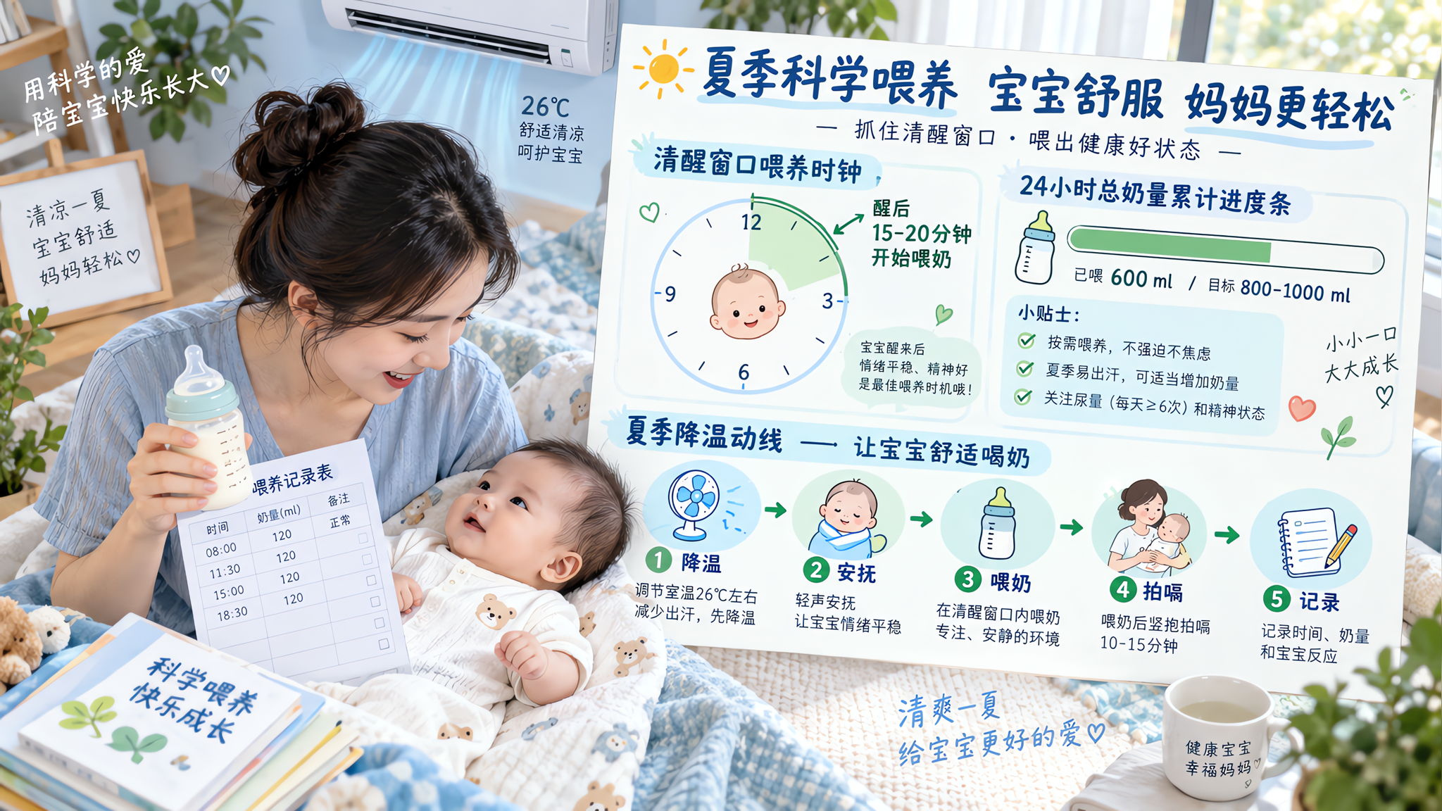 湿热天宝宝厌奶先别换粉 3步重排喂养节奏