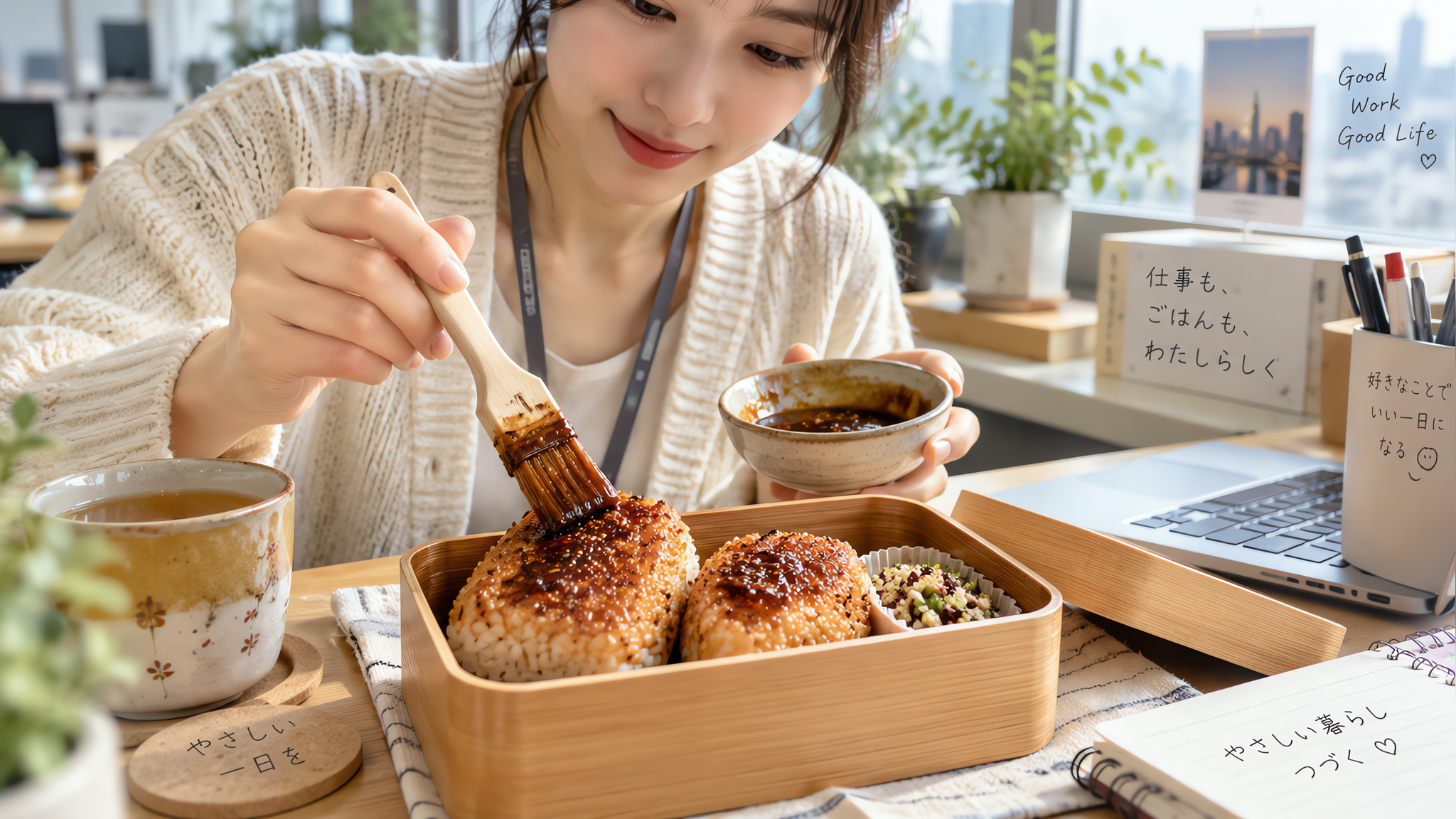 早八胃冷没劲？味噌蜂蜜烤饭团咸甜8:2救急