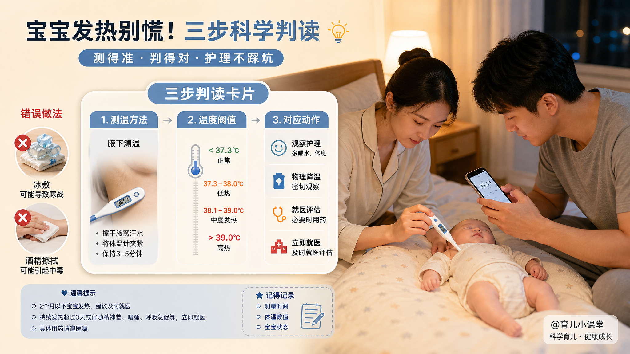 接种后发热别慌：3步判断该观察还是就医
