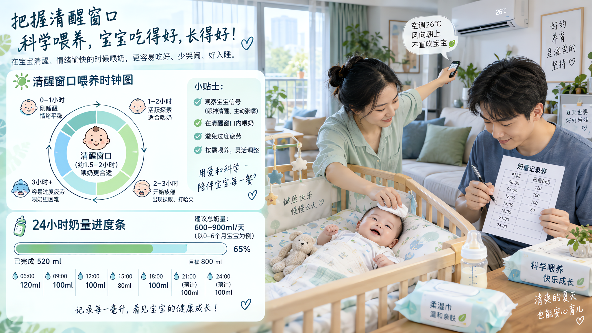 湿热天宝宝厌奶先别换粉：3步重排喂养节奏