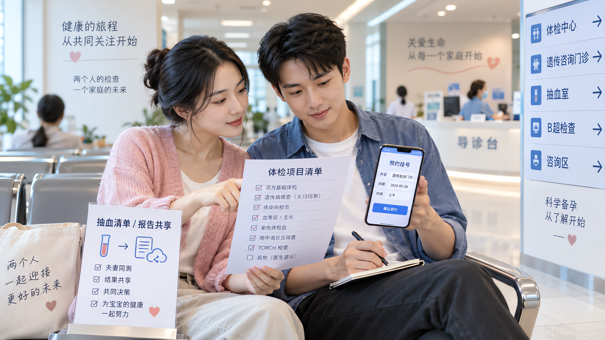 查出“携带者”别先怪老婆：夫妻同测才算得出风险