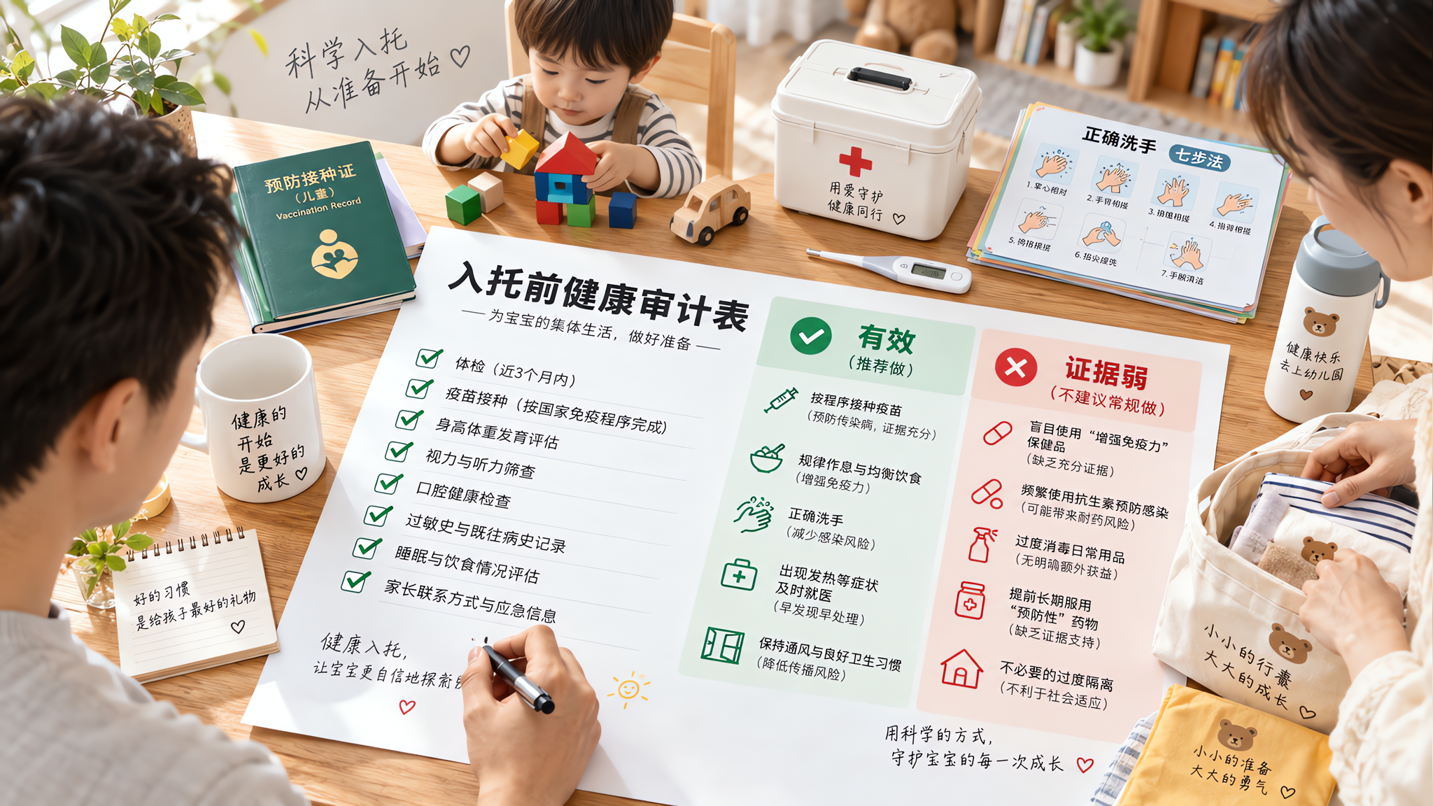 入托前别再买“免疫力神药”：真正管用就这3件事