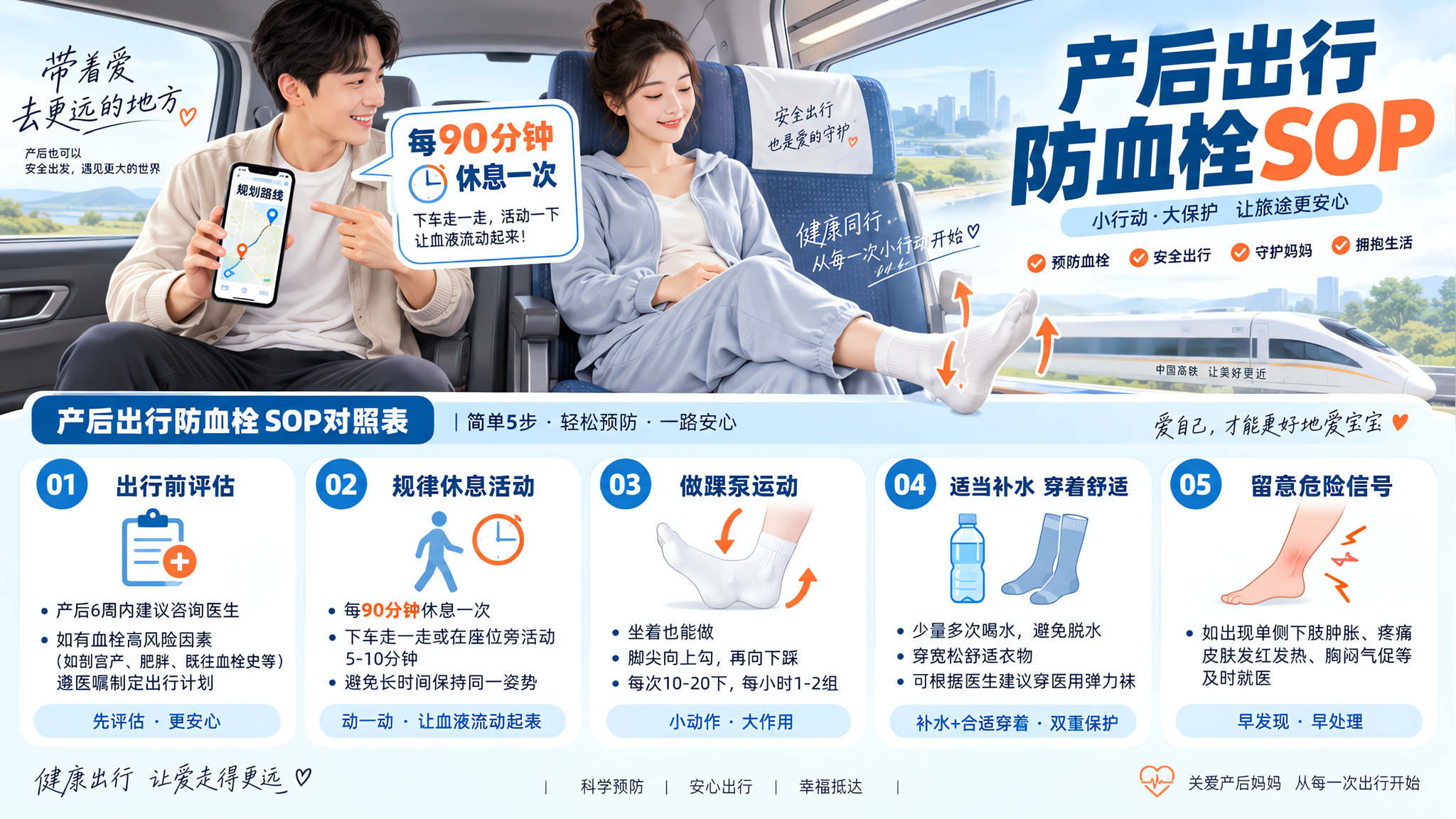 月子里最该禁的不是见风，是长途久坐