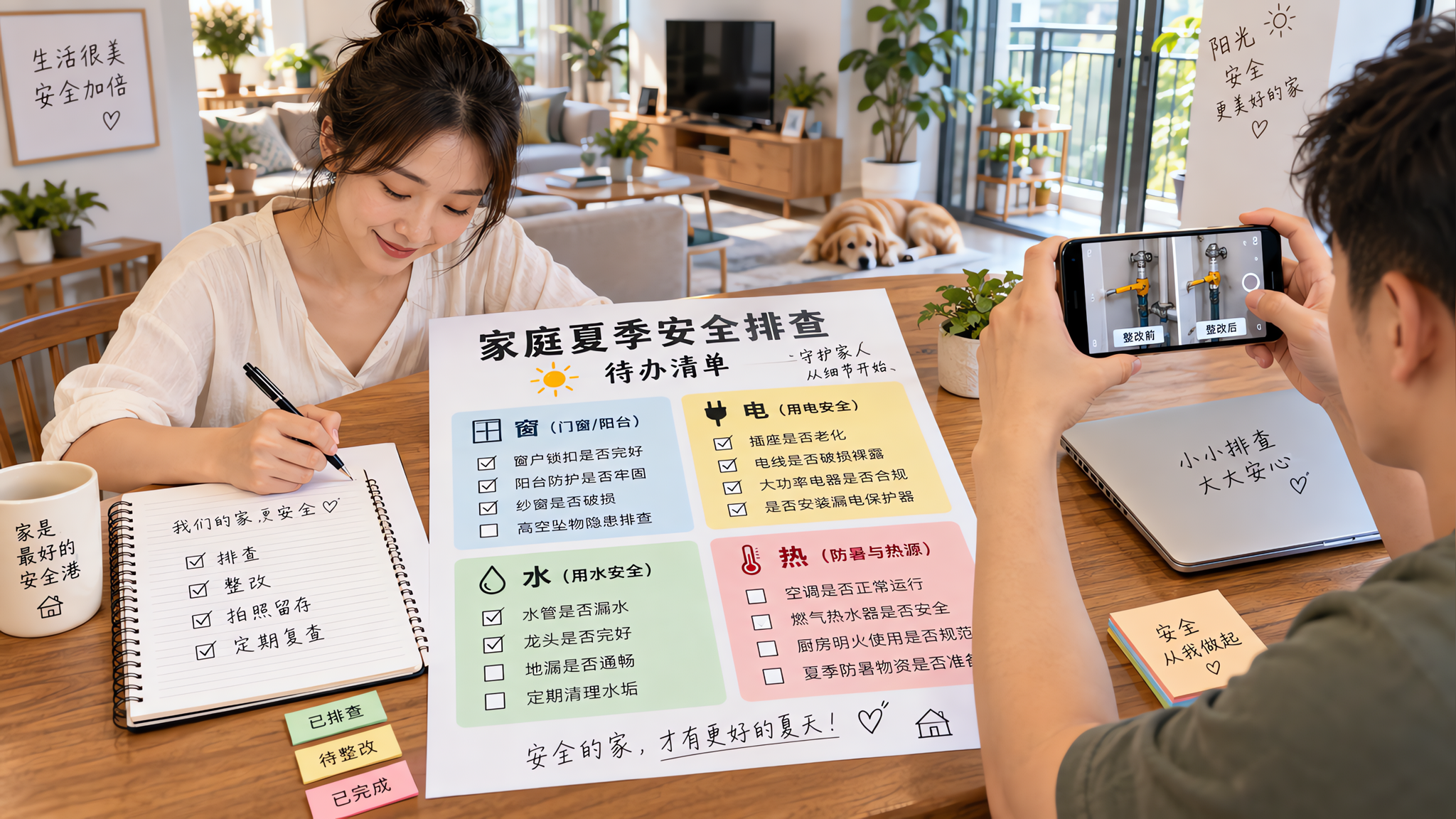 家庭安全别再靠盯娃：每周5分钟做出闭环