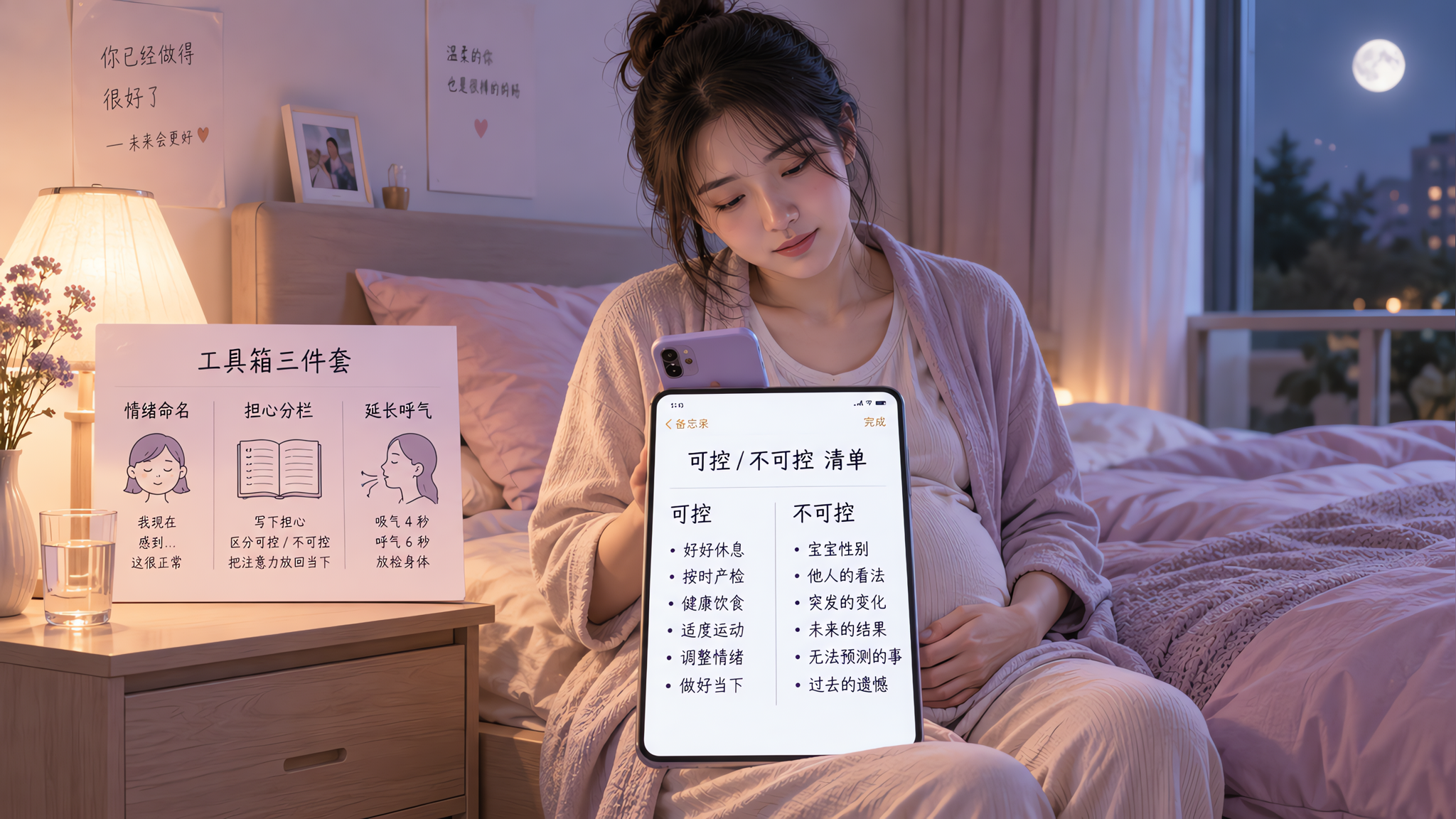 孕早期情绪崩得快？三件不声张的安抚工具