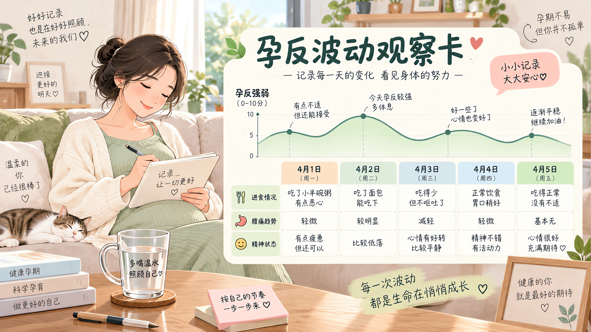 孕吐突然不吐了别慌：用3-5天趋势判断更靠谱