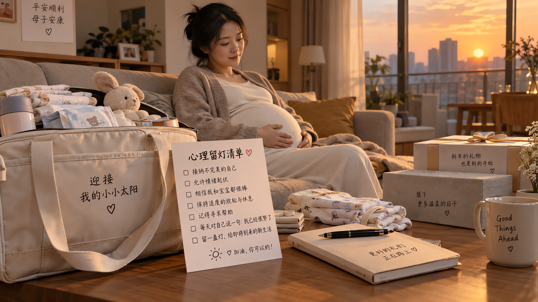 国庆散场后只剩我和待产包：产前孤独自救3步