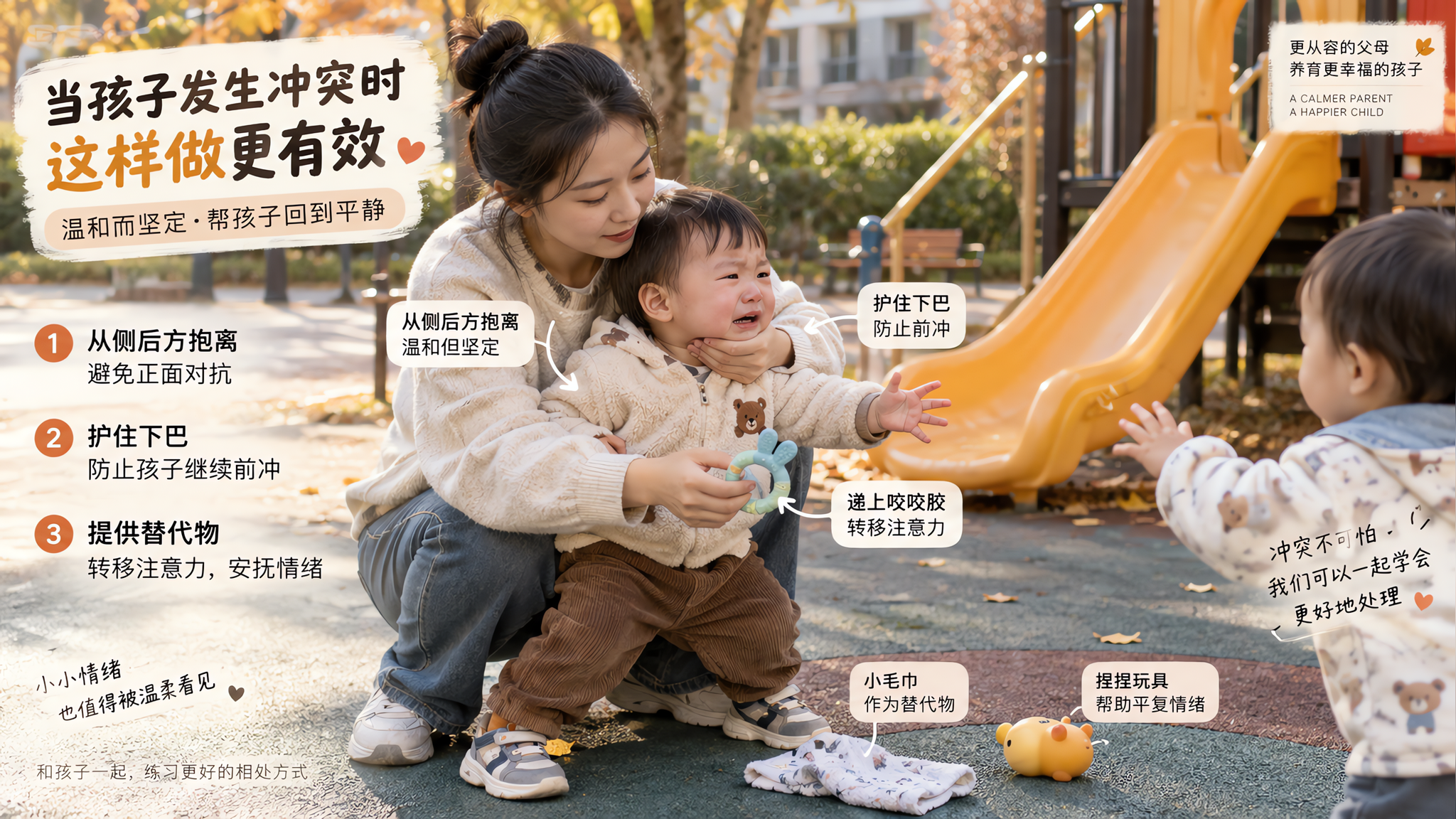 1-2岁外出突然咬人：当场三步止住不贴标签