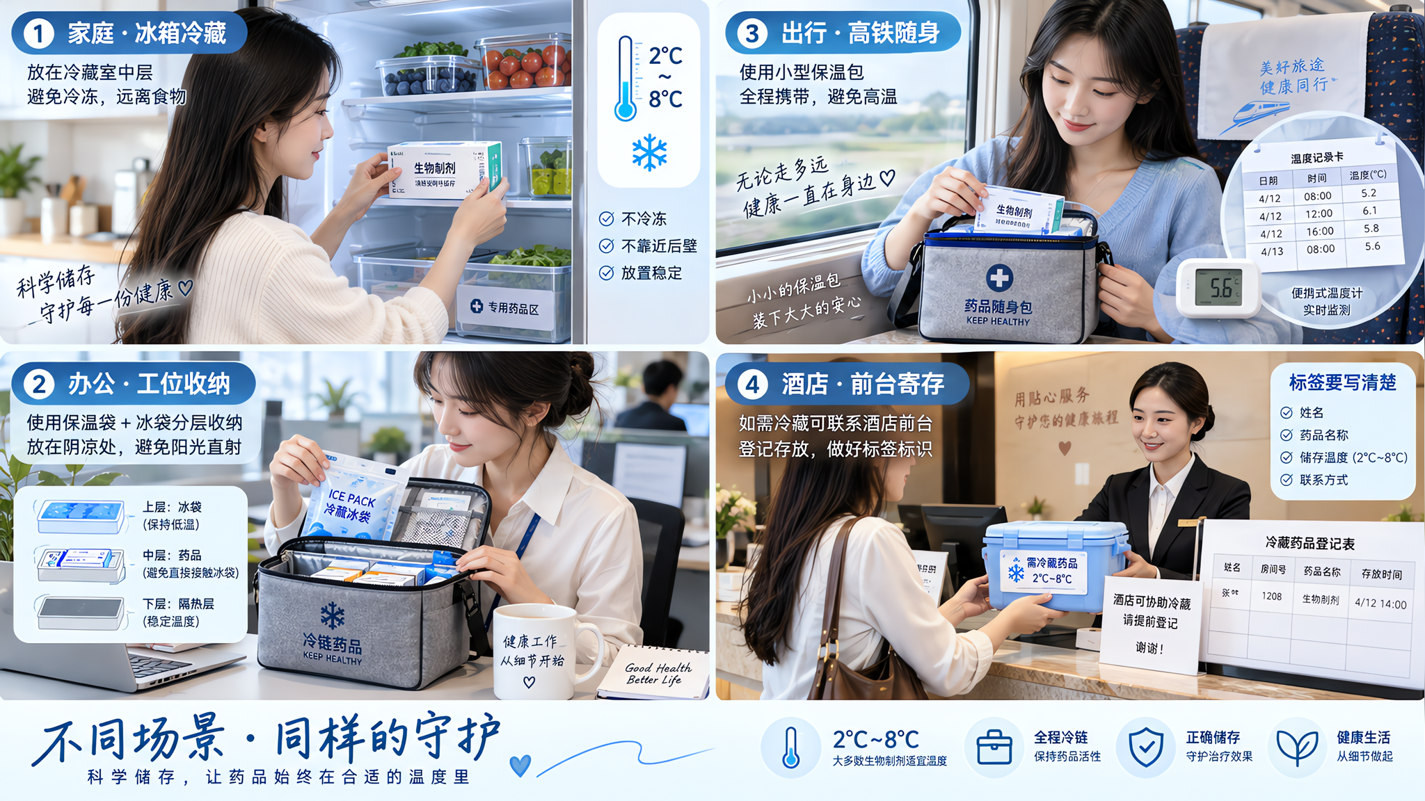 针剂忘在办公室一晚还能用吗？4个场景储存SOP+失效处置话术