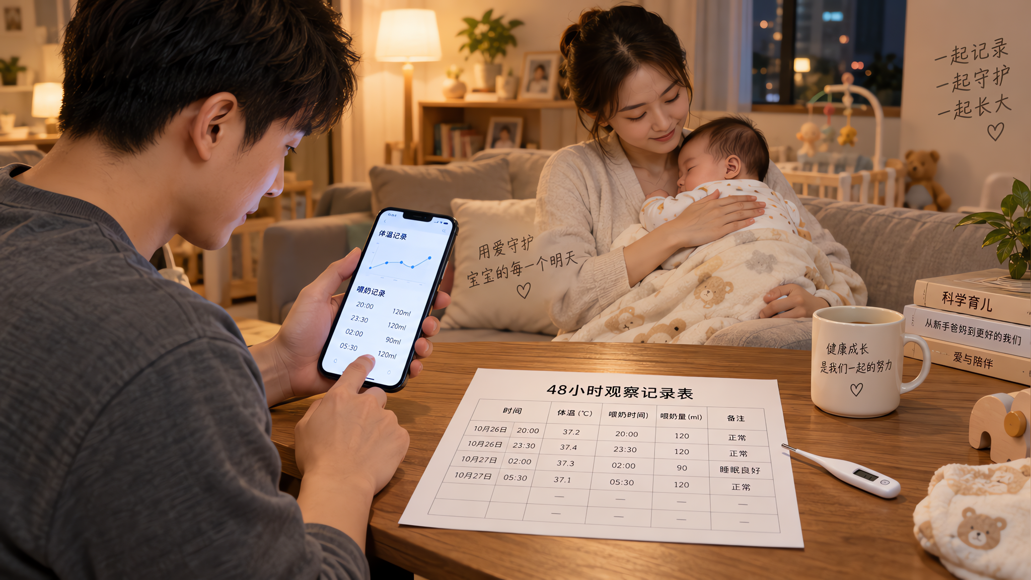 宝宝打疫苗后48小时，爸爸做这份记录医生最认