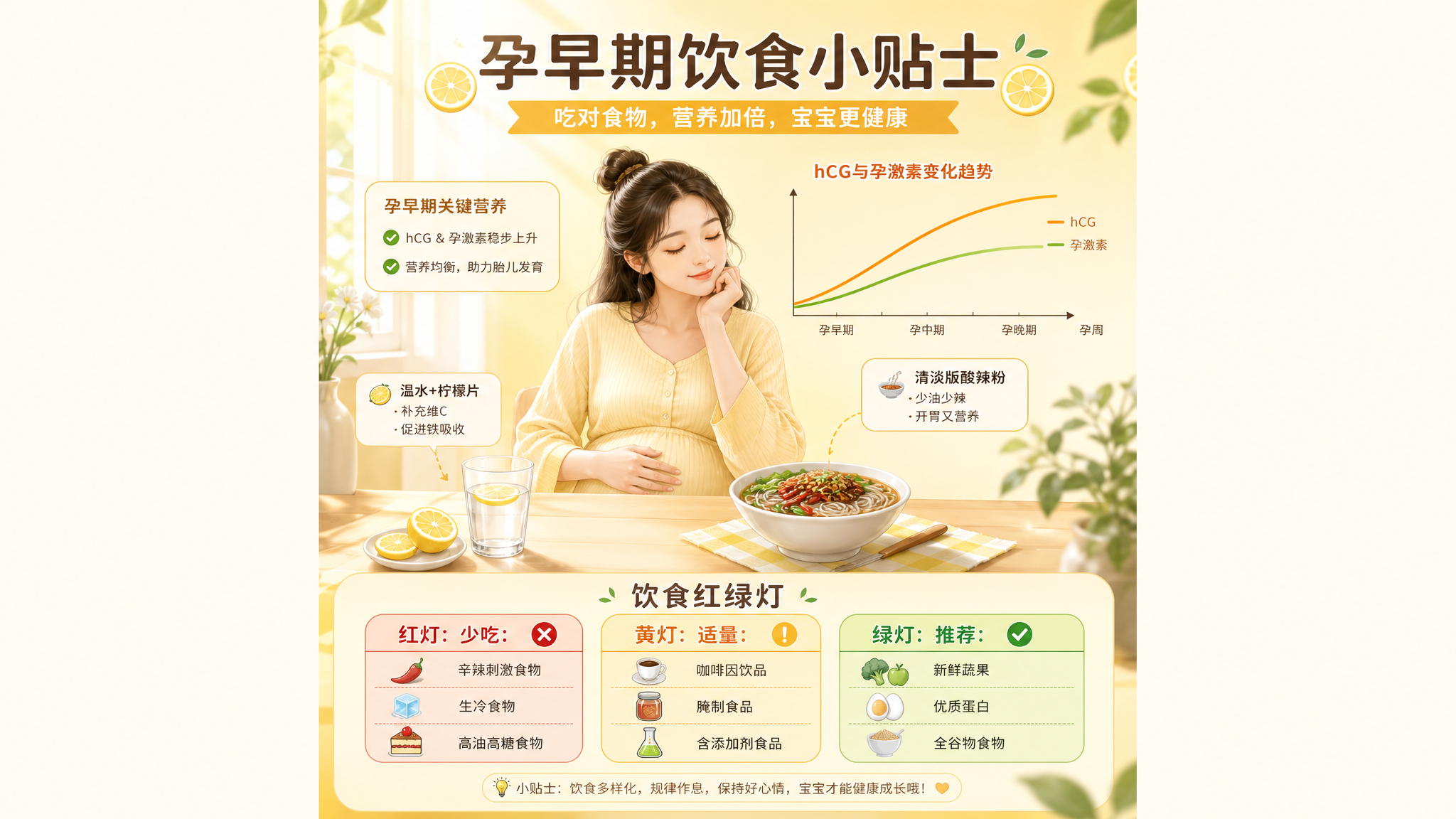 孕早期爱吃酸还是辣，真能猜男女吗？