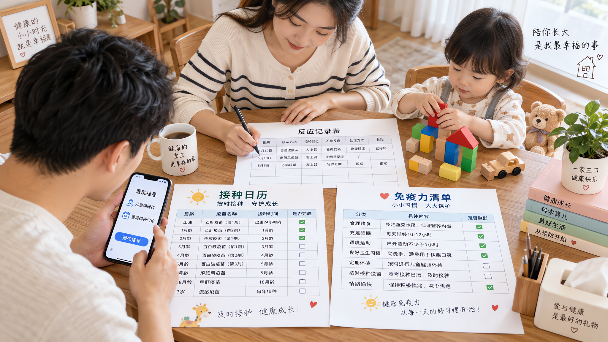 秋分后到寒假前别硬扛：用免疫日记把接种和反应管起来
