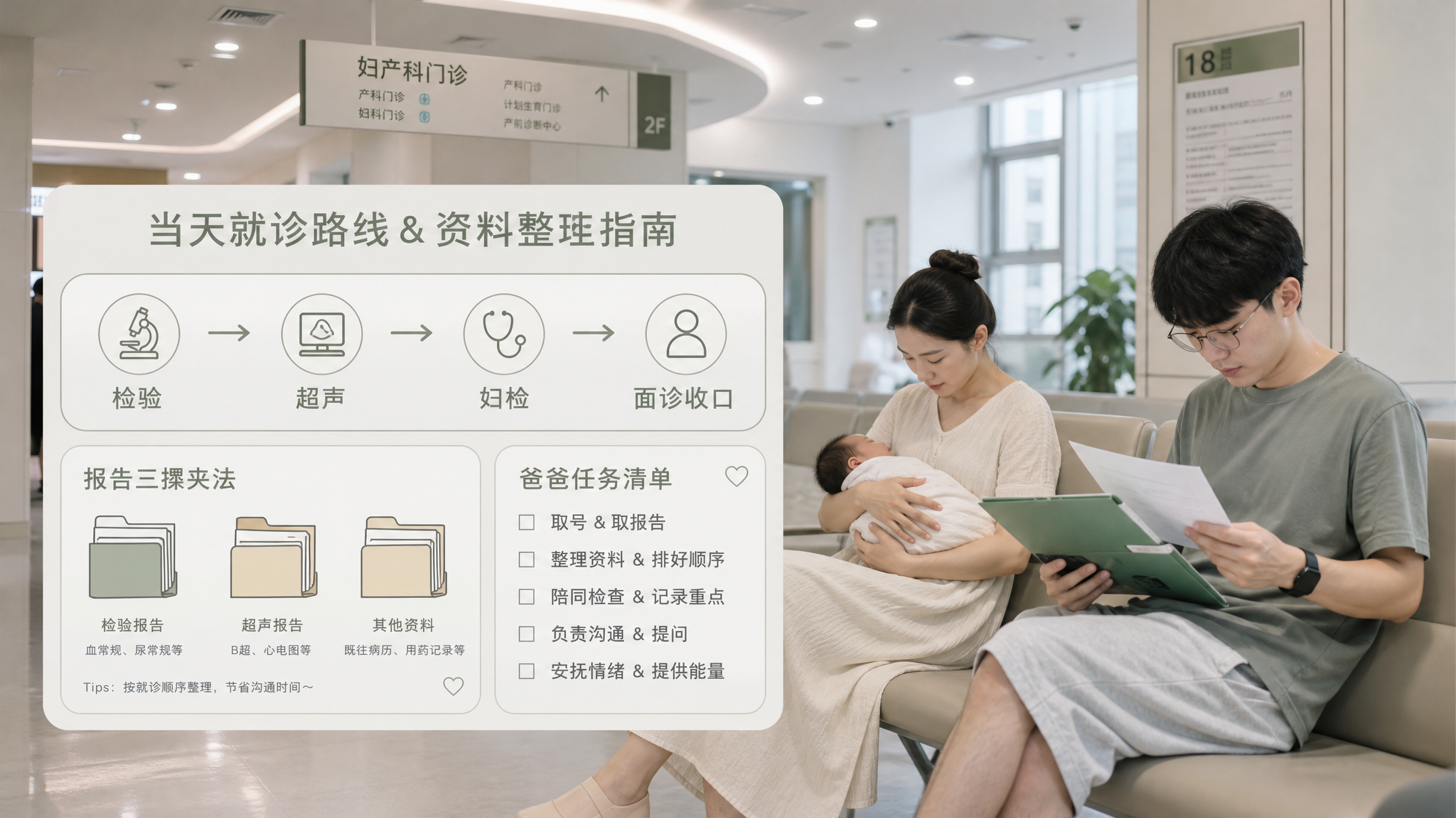 产后42天复查别乱排队：按这3步做少跑一半