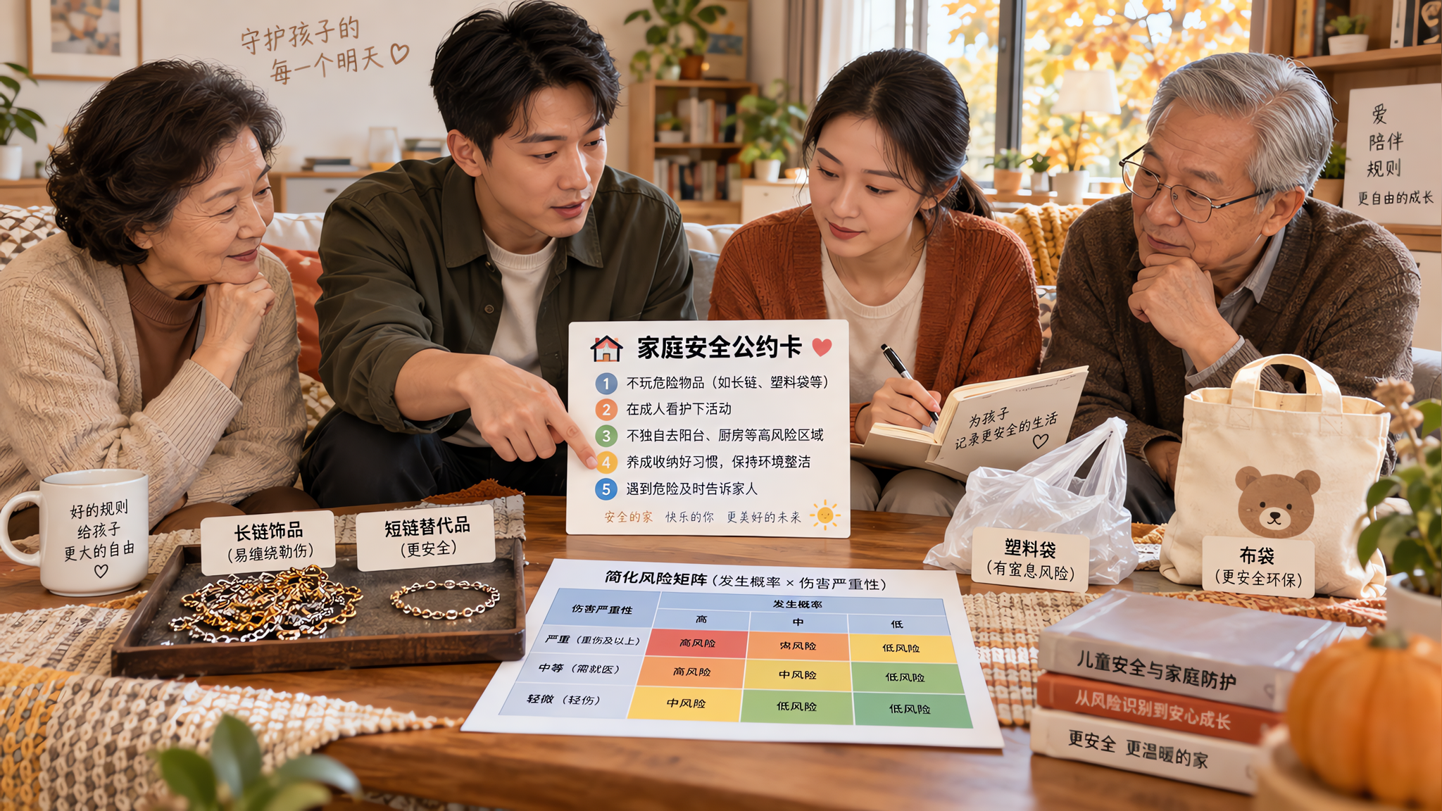 换季长辈乱加戏？用风险矩阵把长链塑料袋劝下去