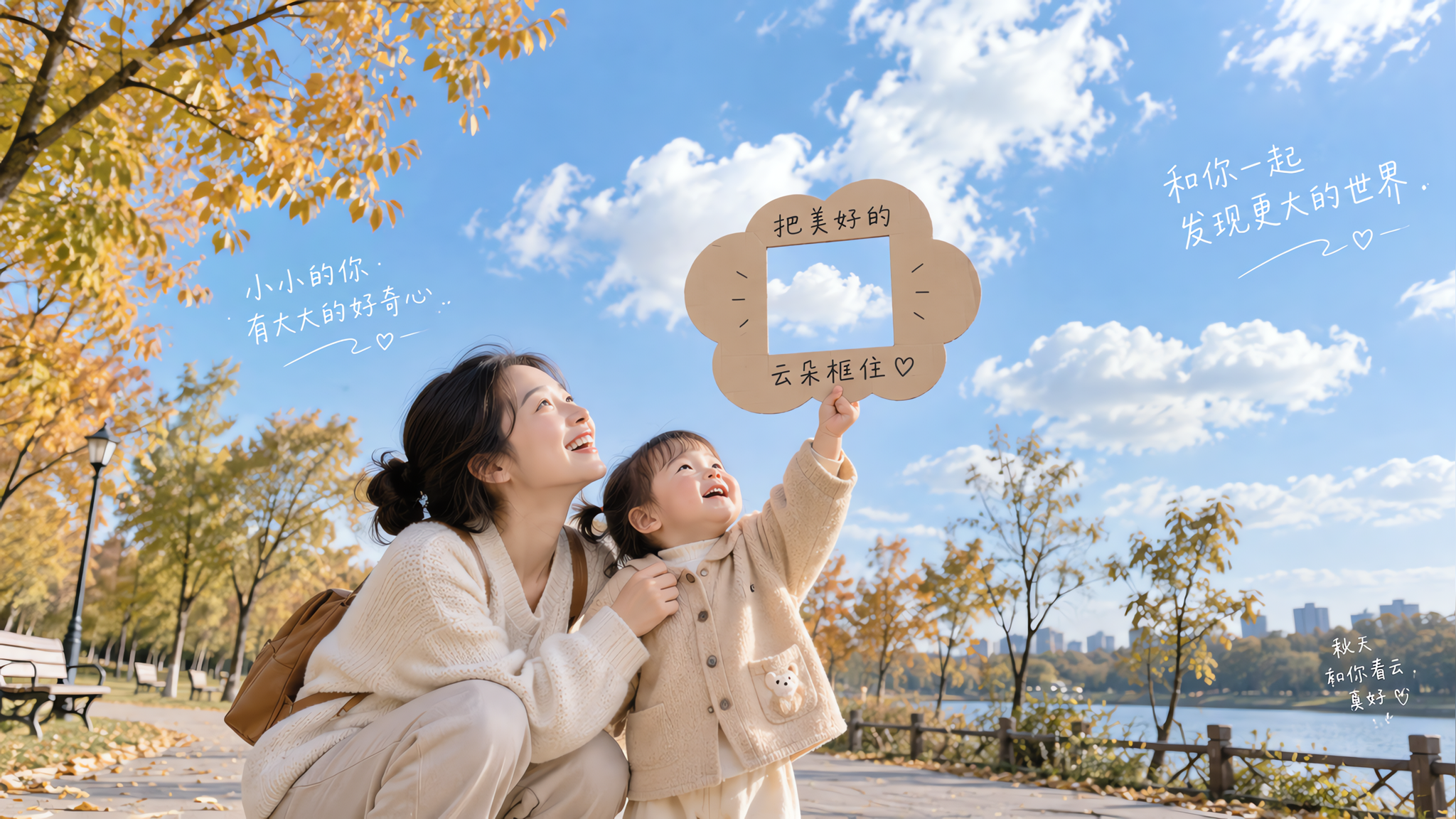 每天3分钟看云 让1-3岁开口说形容词