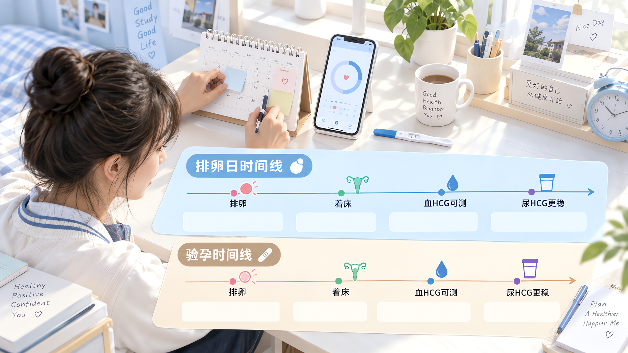 月经晚了别急着验孕：先锚定排卵日再定时间