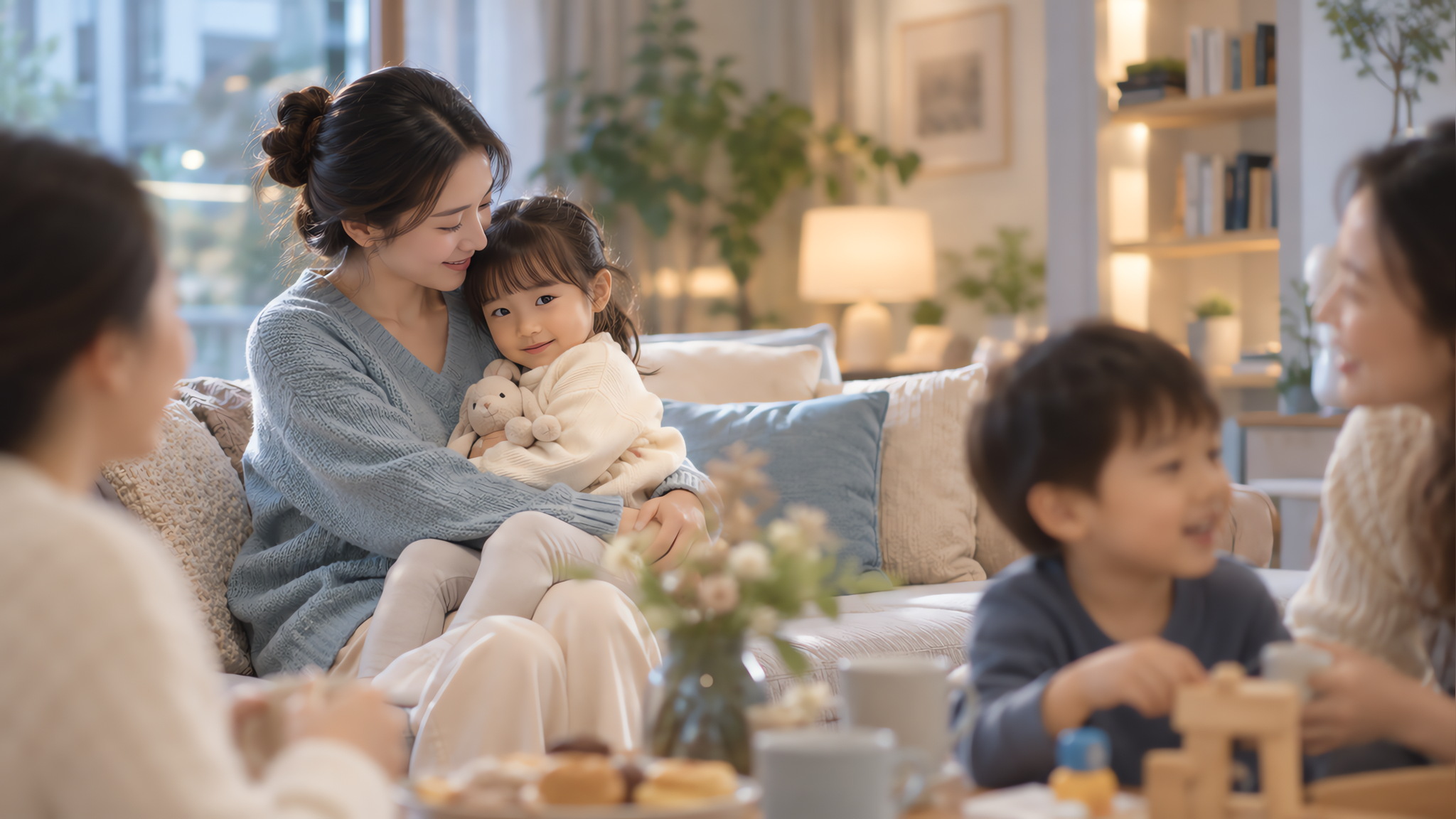 孩子见人就躲别硬逼打招呼：低压力三级破冰法