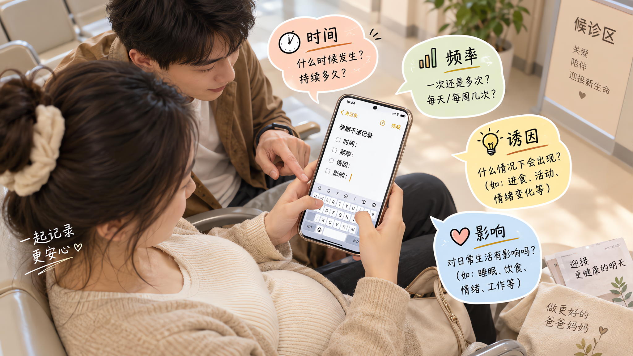 孕早期首诊别硬扛：用这4段话把症状说清楚