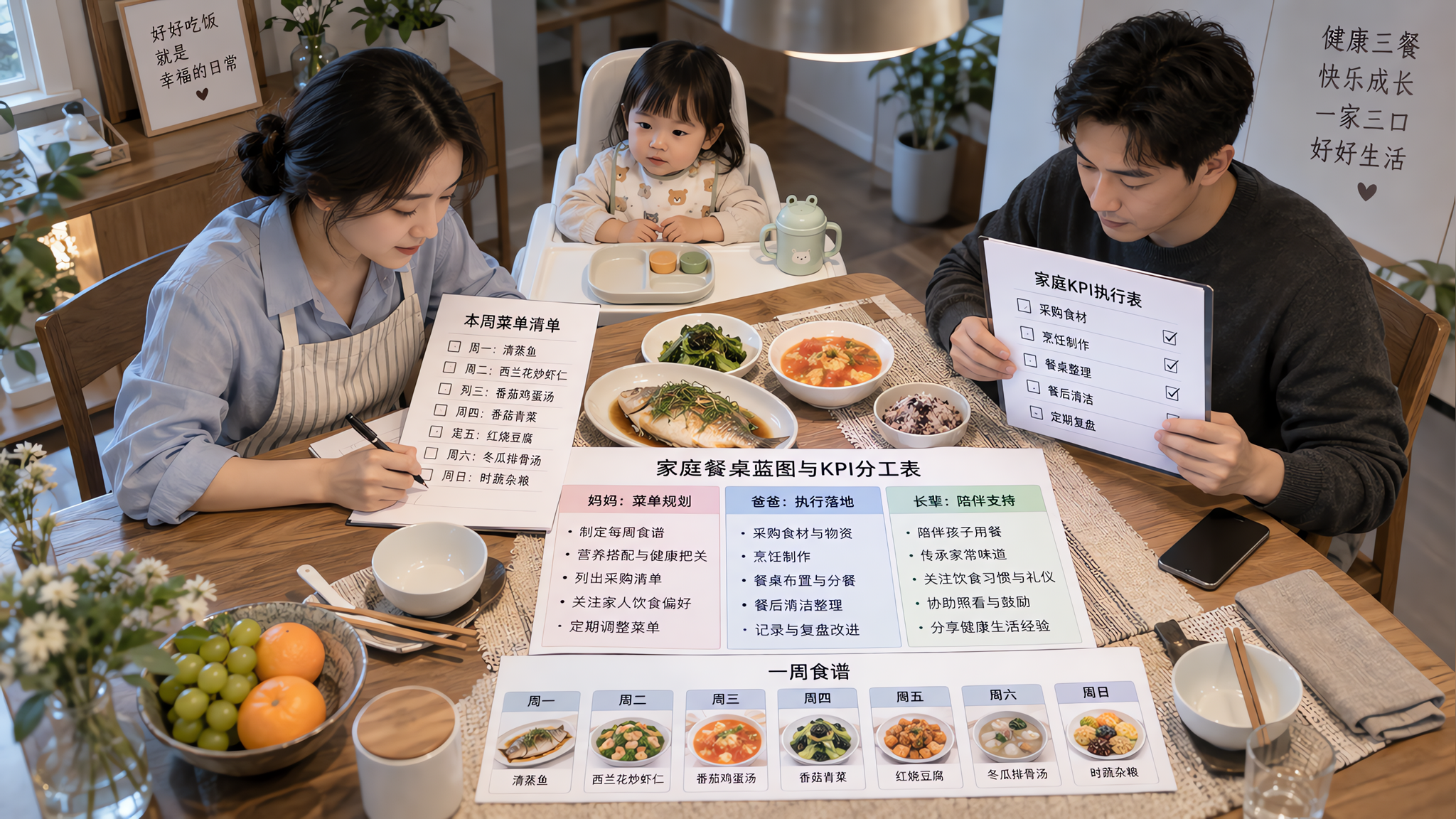 1-3岁吃饭规矩立不住？先统一爸爸这边