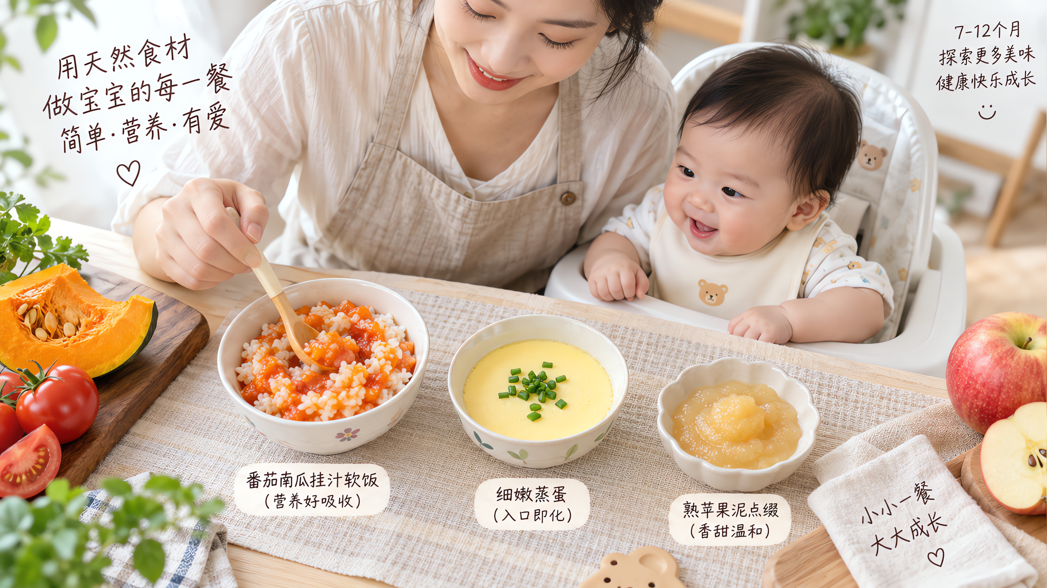 闷热天辅食总吃两口就停？用这套清爽高密度结构