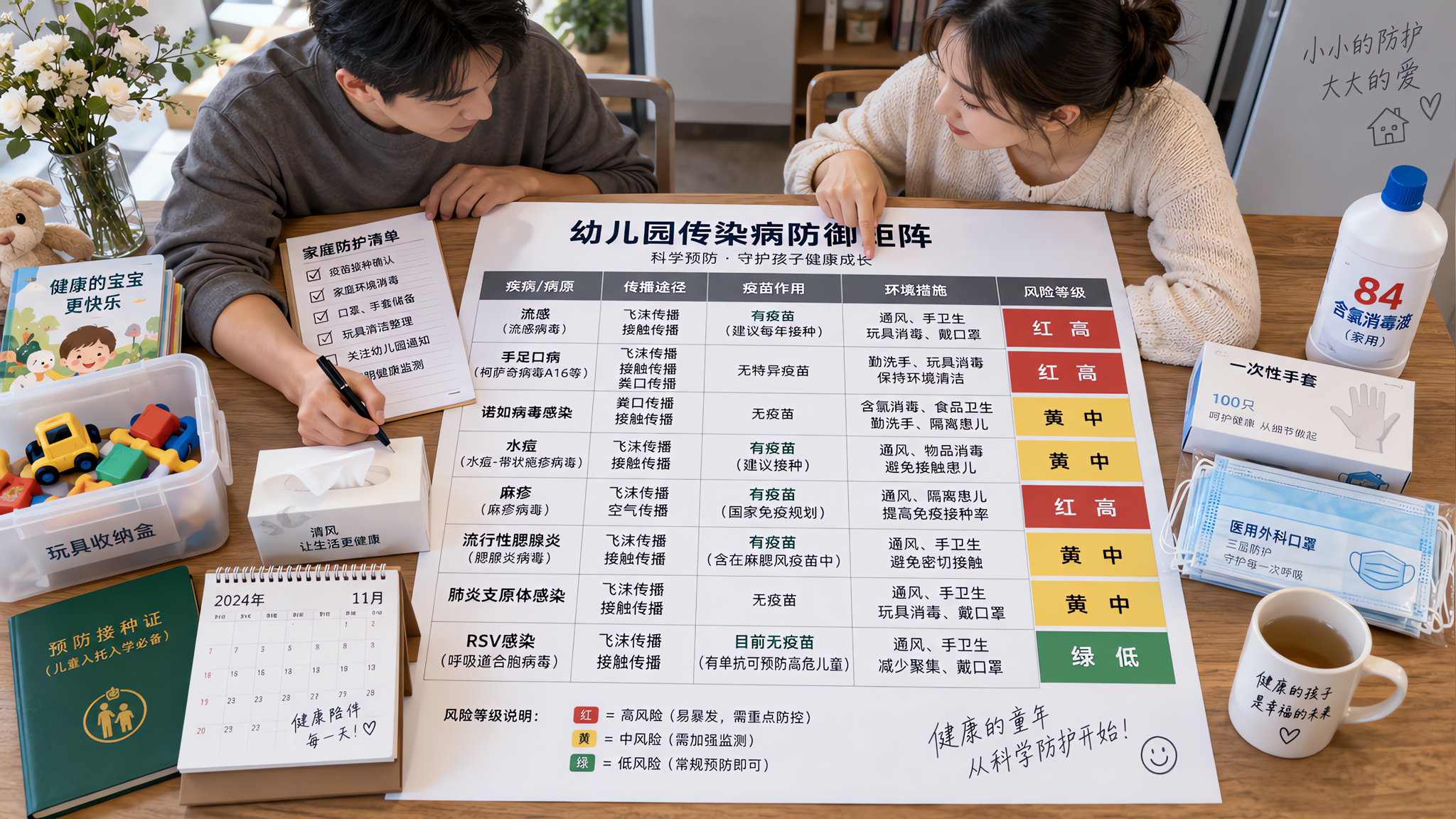 开学季幼儿园传染病连环中？这套疫苗+环境双防线更稳